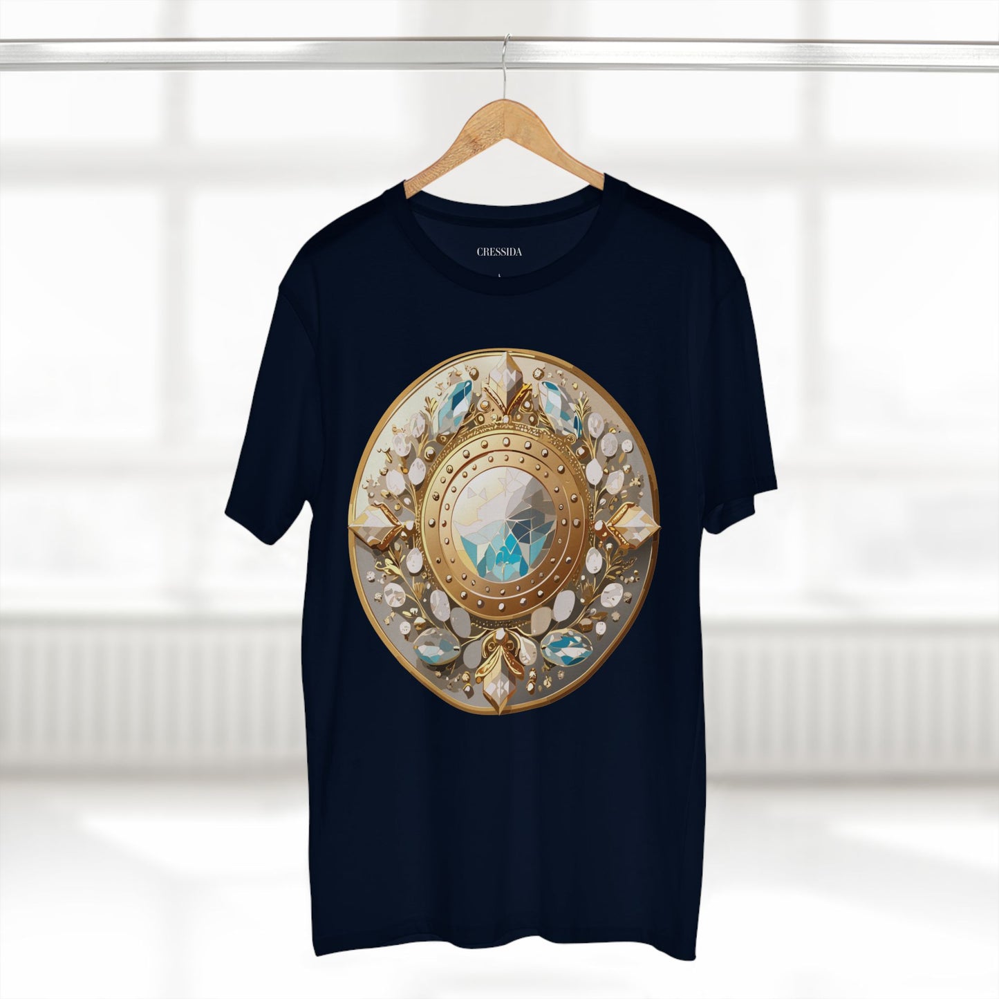 Medallion Shirt, Shirt with Medallion, Tee Shirt with Medal