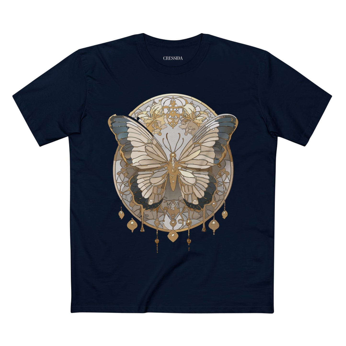Butterfly shirt, Shirt with Butterfly, Tee Shirt with Antique Butterfly