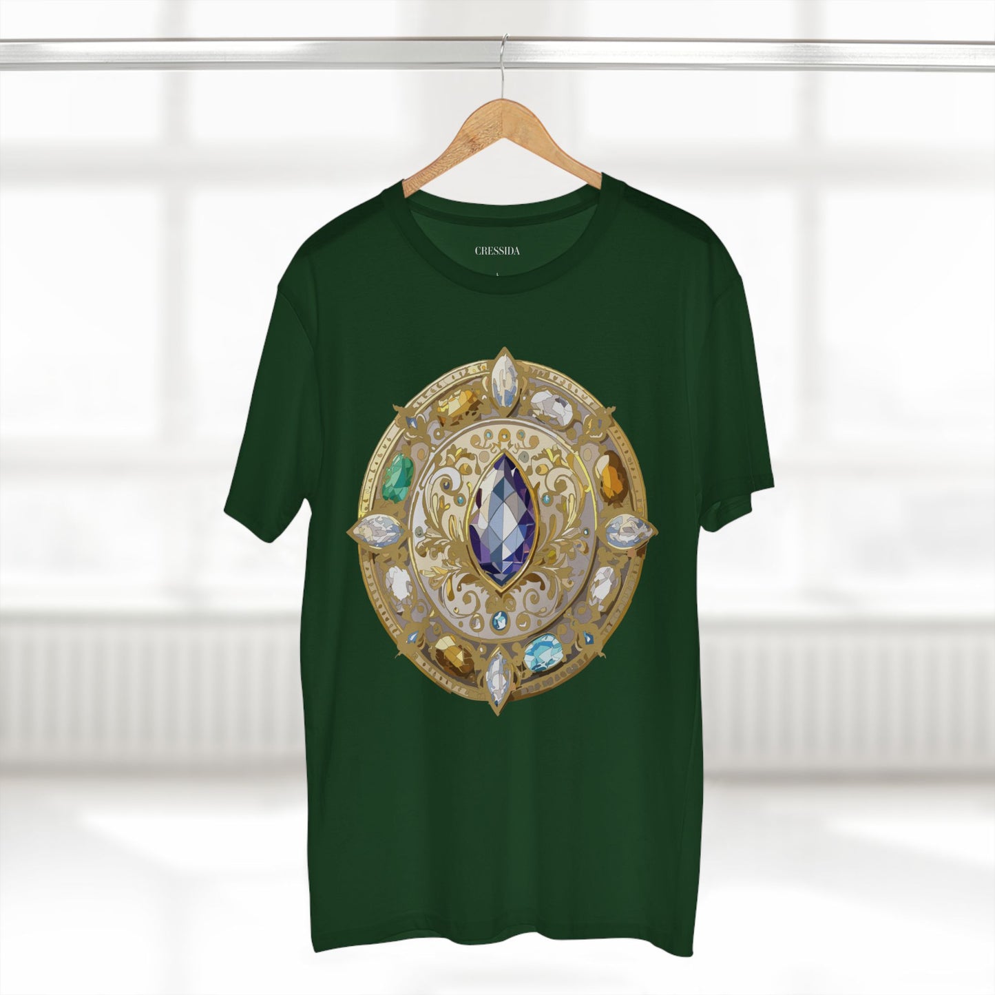 Medallion Shirt, Shirt with Medallion, Tee Shirt with Medal