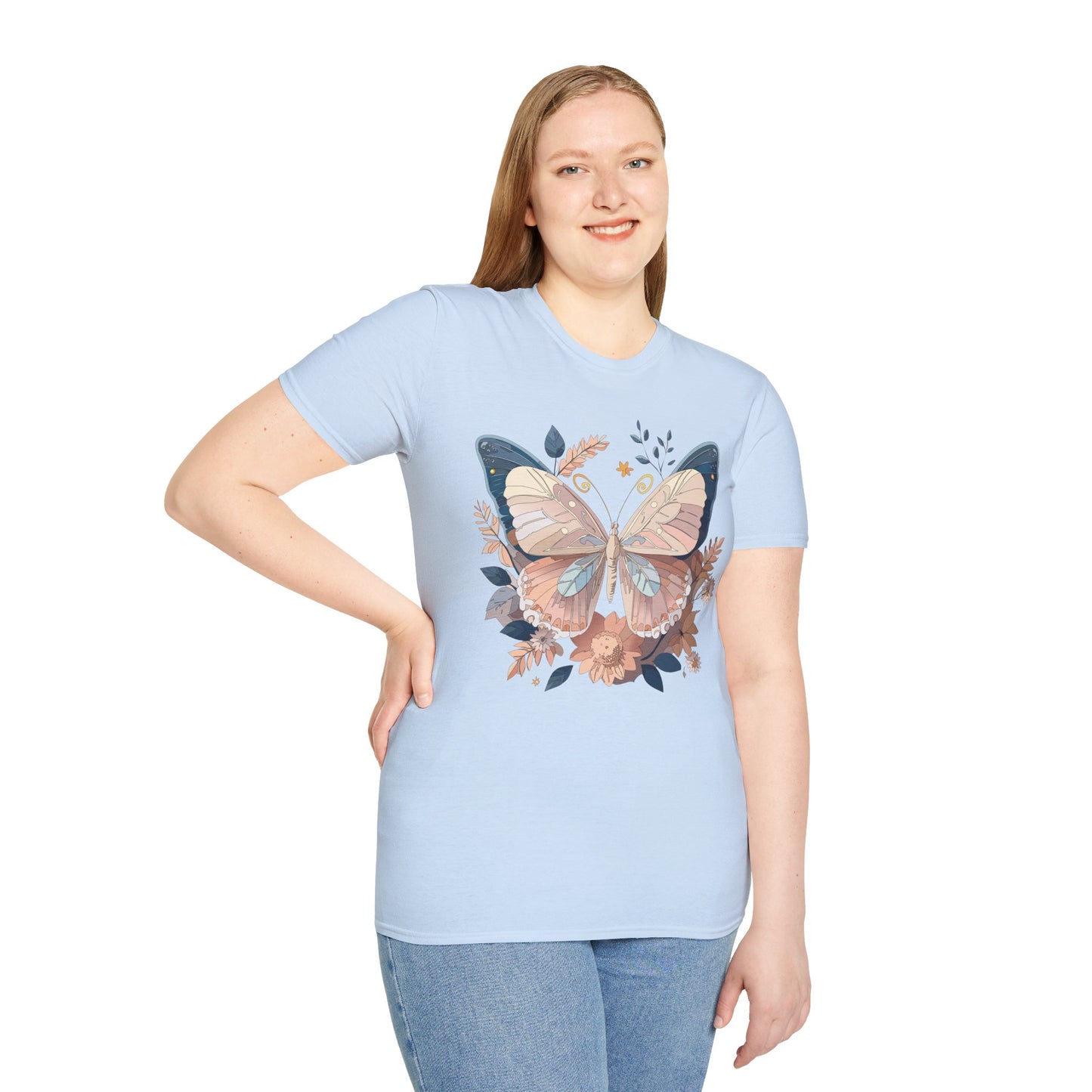 Butterfly Shirt, T Shirt with Butterfly, Monarch Shirt