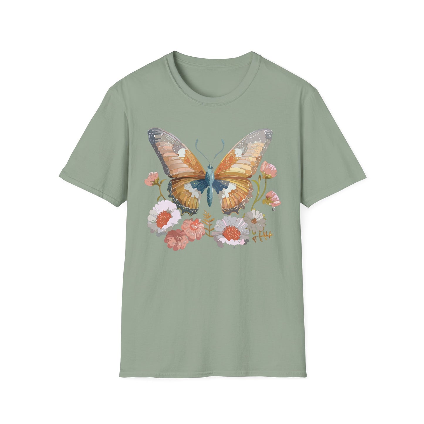 Butterfly Shirt, T Shirt with Butterfly, Monarch Shirt