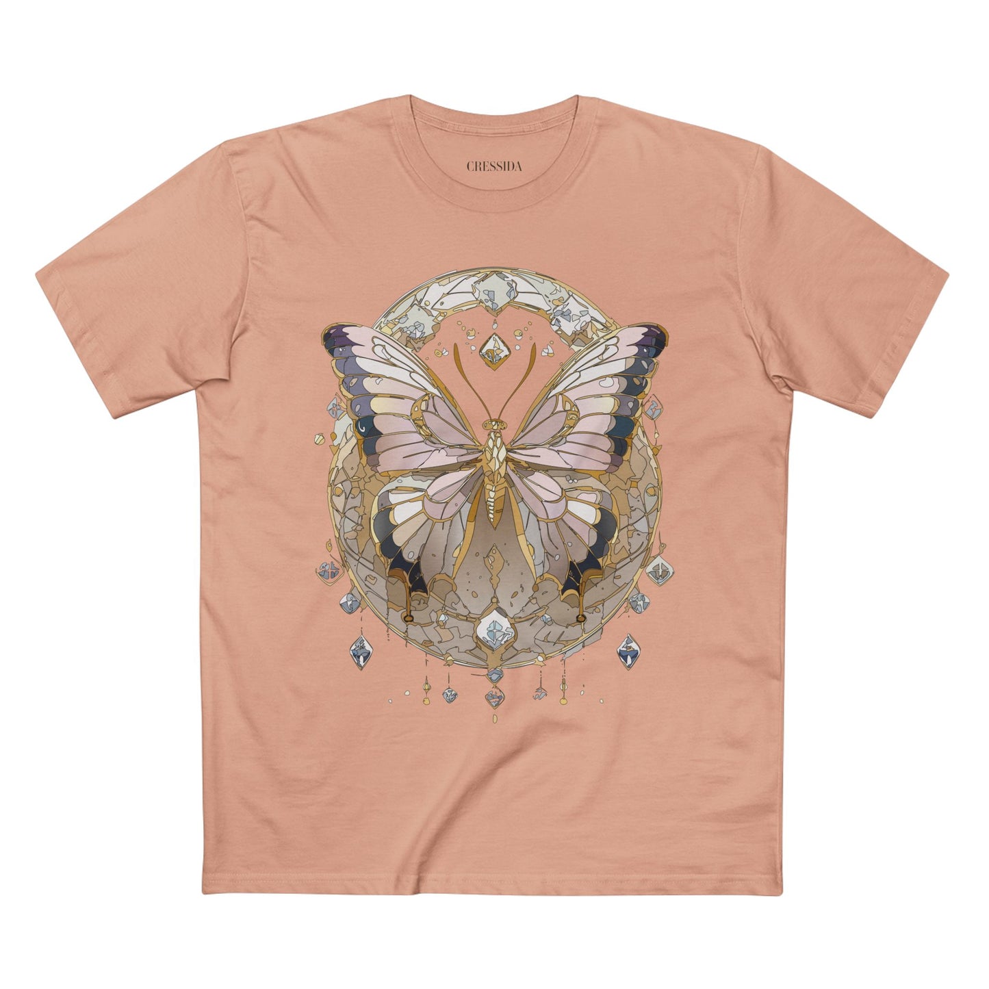 Butterfly shirt, Shirt with Butterfly, Tee Shirt with Antique Butterfly