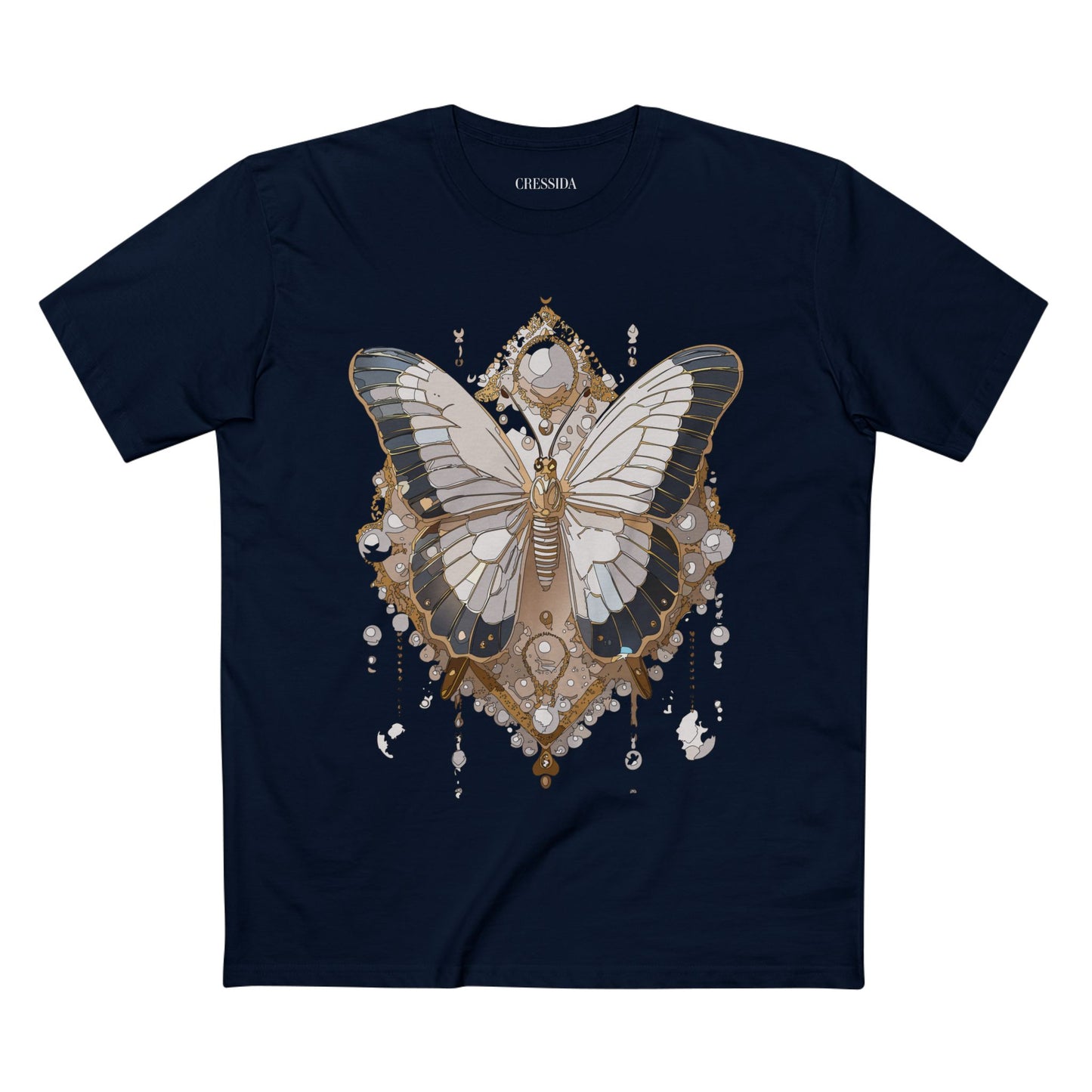 Butterfly shirt, Shirt with Butterfly, Tee Shirt with Antique Butterfly
