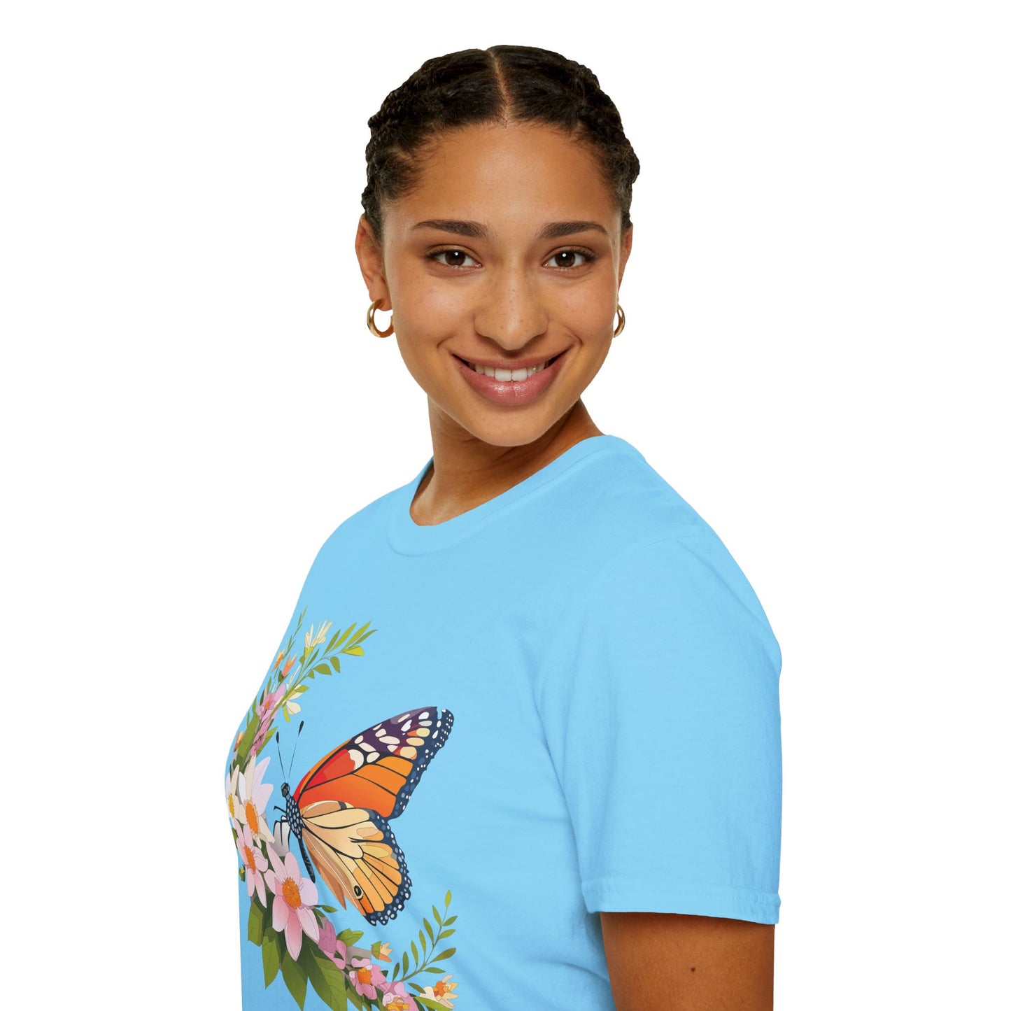 Butterfly Shirt, T Shirt with Butterfly, Monarch Shirt