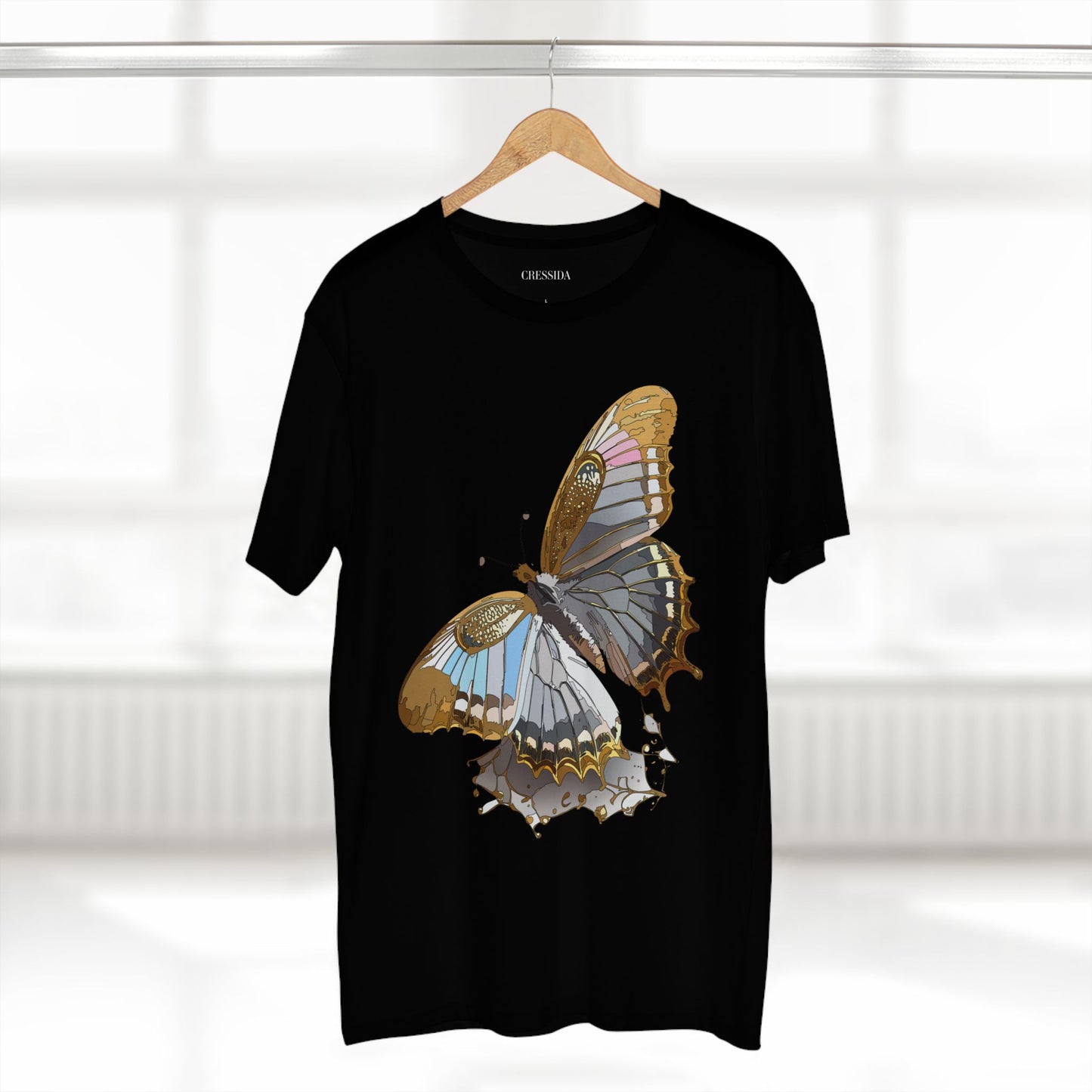 Butterfly shirt, Shirt with Butterfly, Tee Shirt with Antique Butterfly