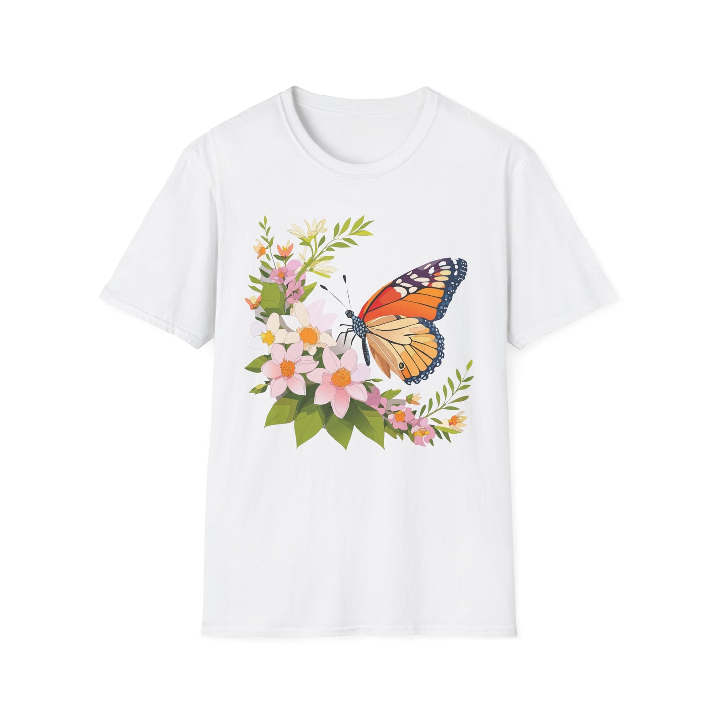 Butterfly Shirt, T Shirt with Butterfly, Monarch Shirt