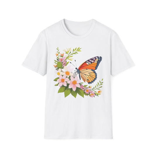 Butterfly Shirt, T Shirt with Butterfly, Monarch Shirt
