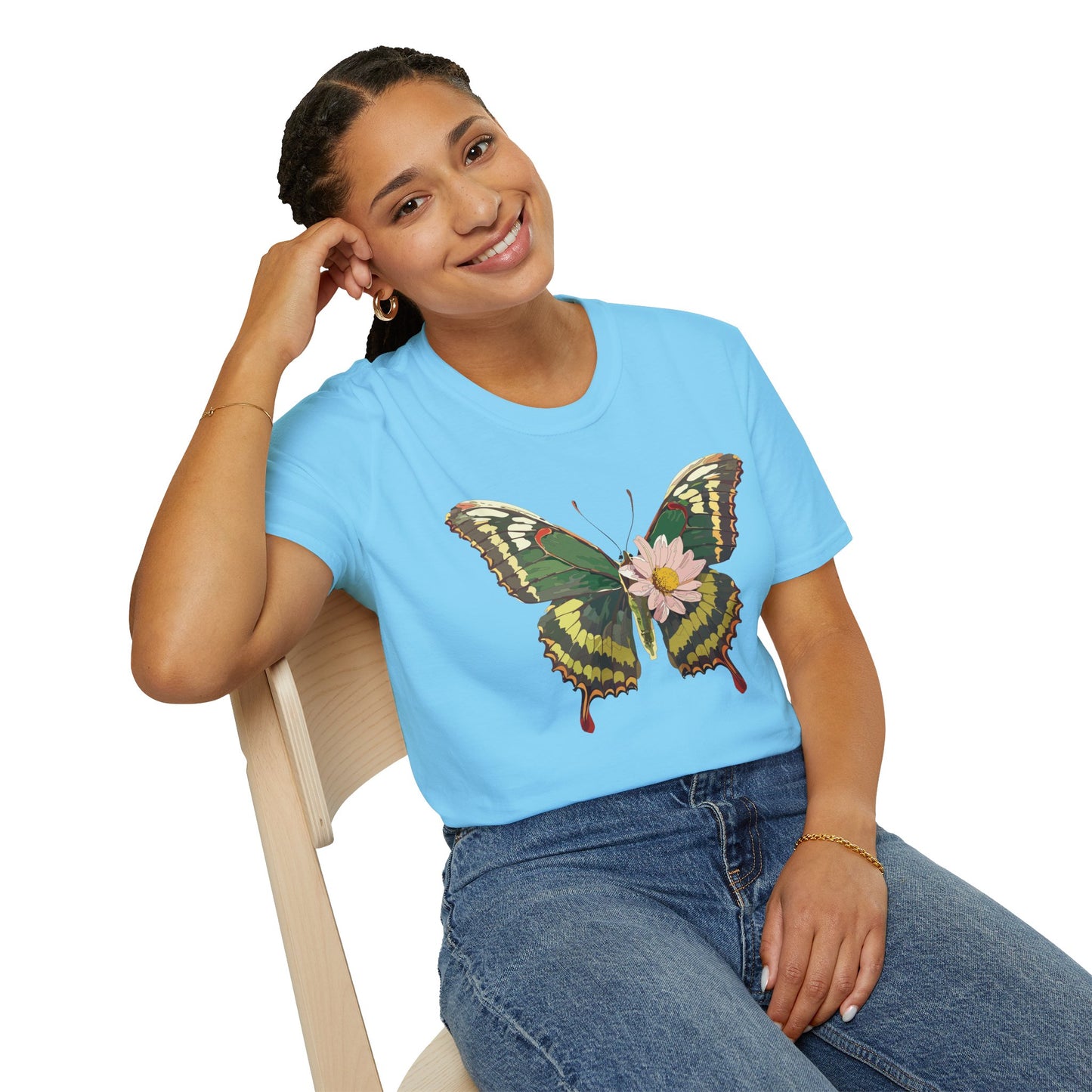 Butterfly Shirt, T Shirt with Butterfly, Monarch Shirt