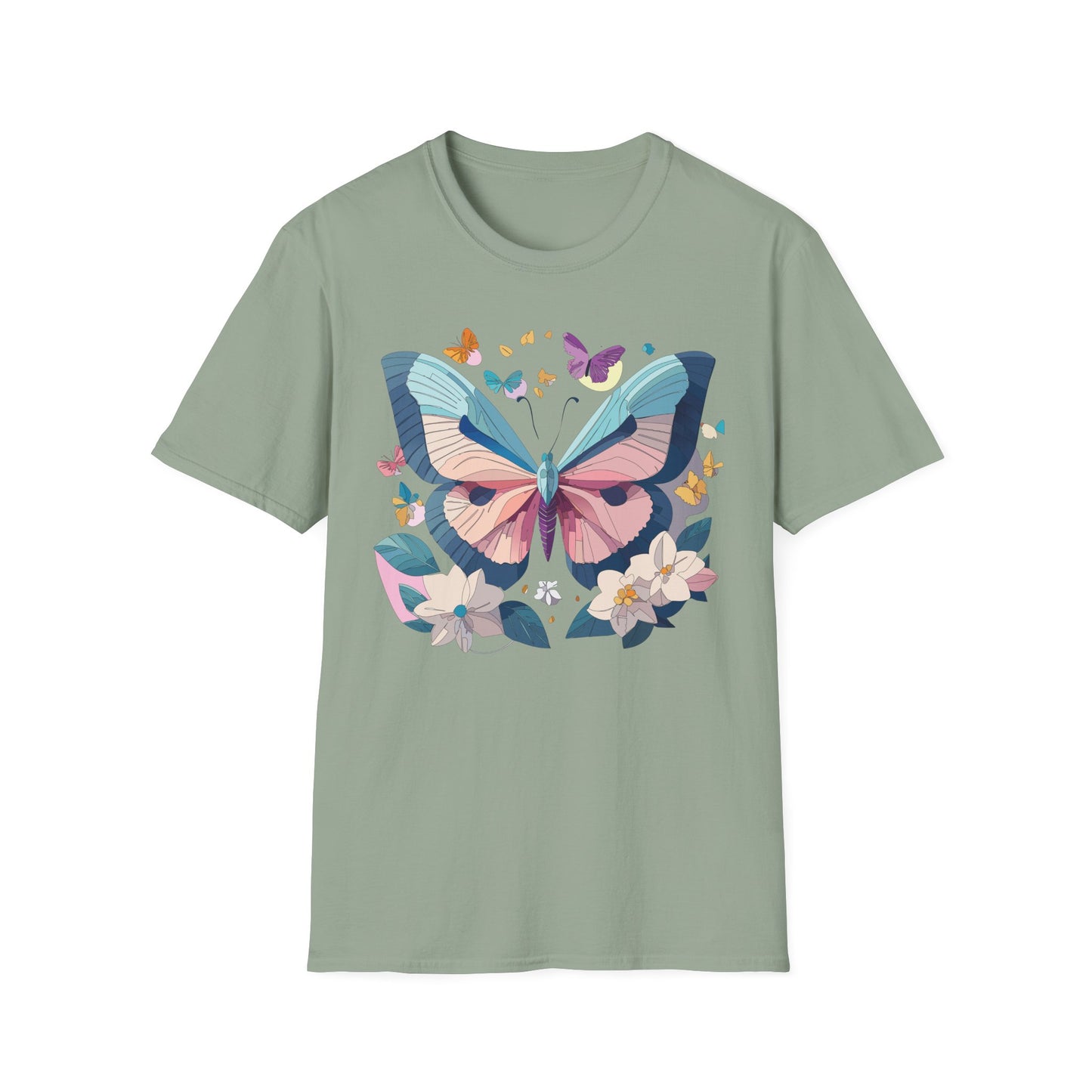 Butterfly Shirt, T Shirt with Butterfly, Monarch Shirt