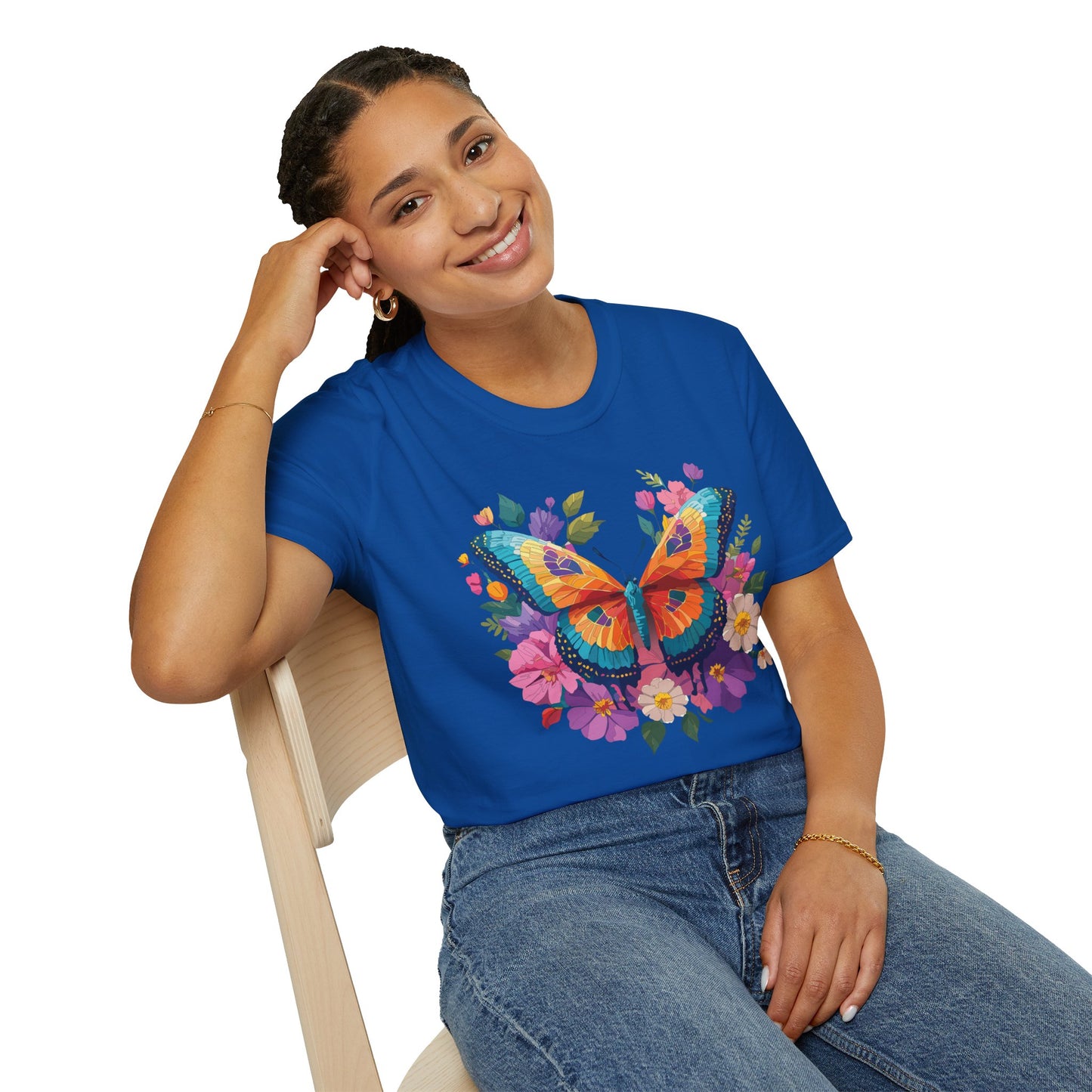Butterfly Shirt, T Shirt with Butterfly, Monarch Shirt
