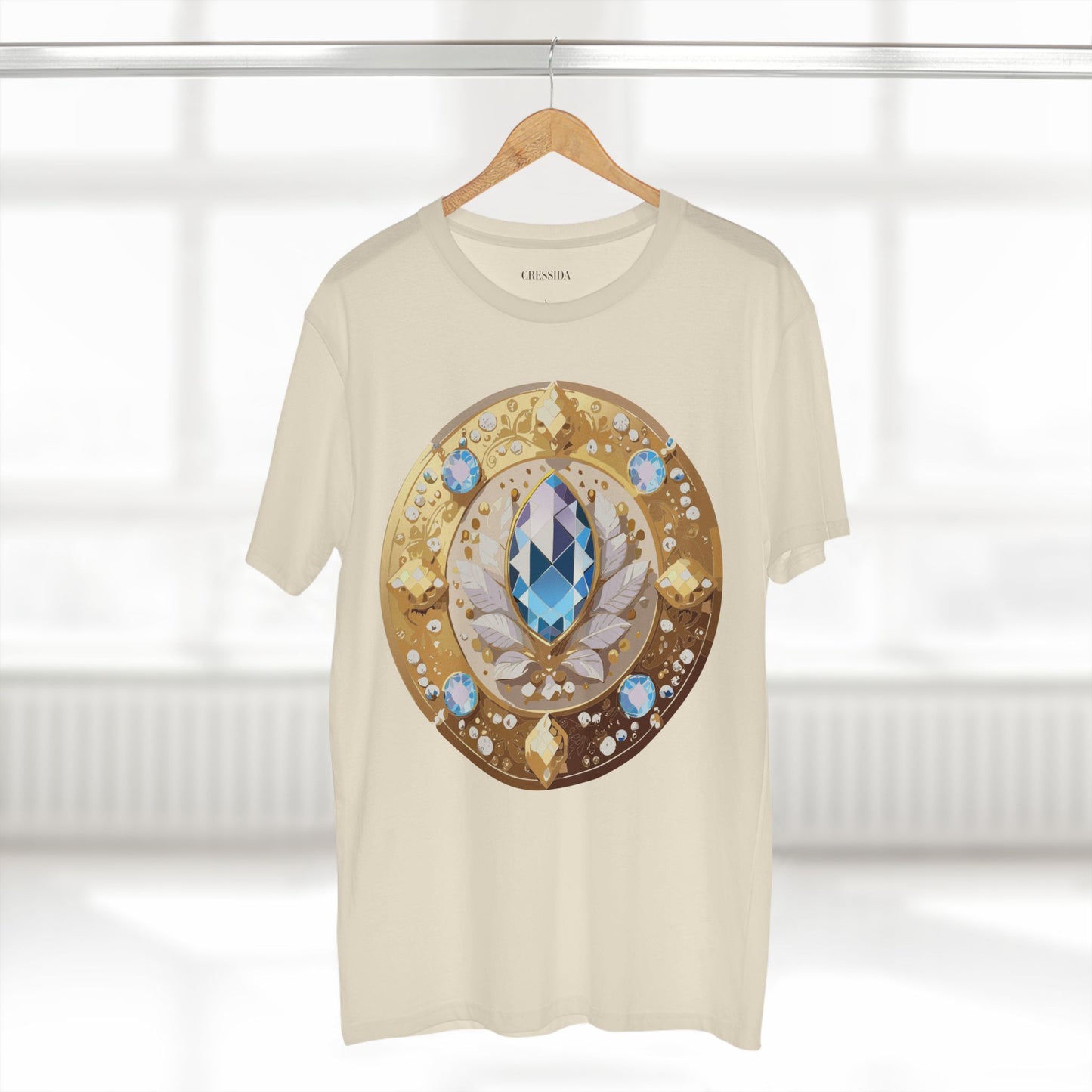 Medallion Shirt, Shirt with Medallion, Tee Shirt with Medal