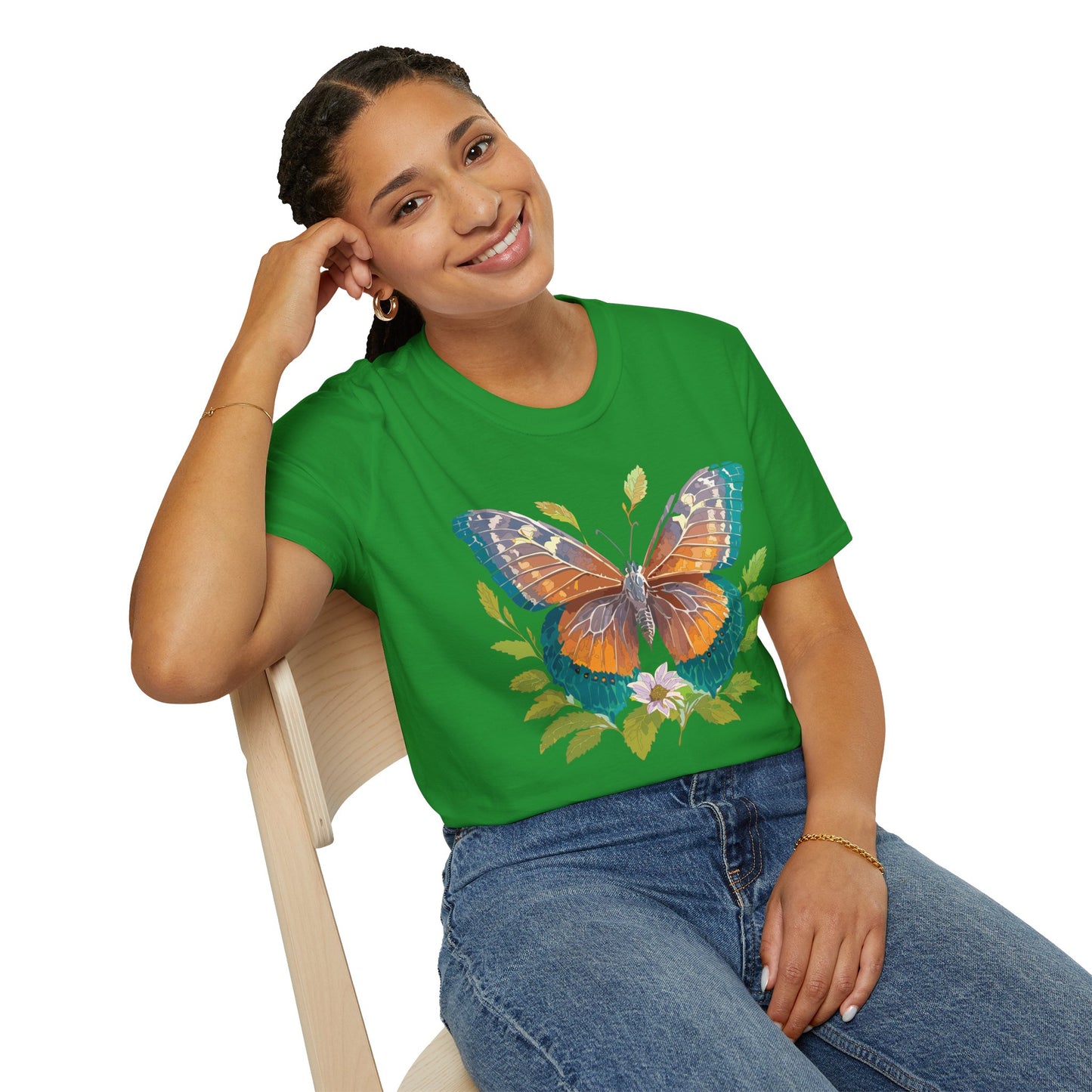Butterfly Shirt, T Shirt with Butterfly, Monarch Shirt
