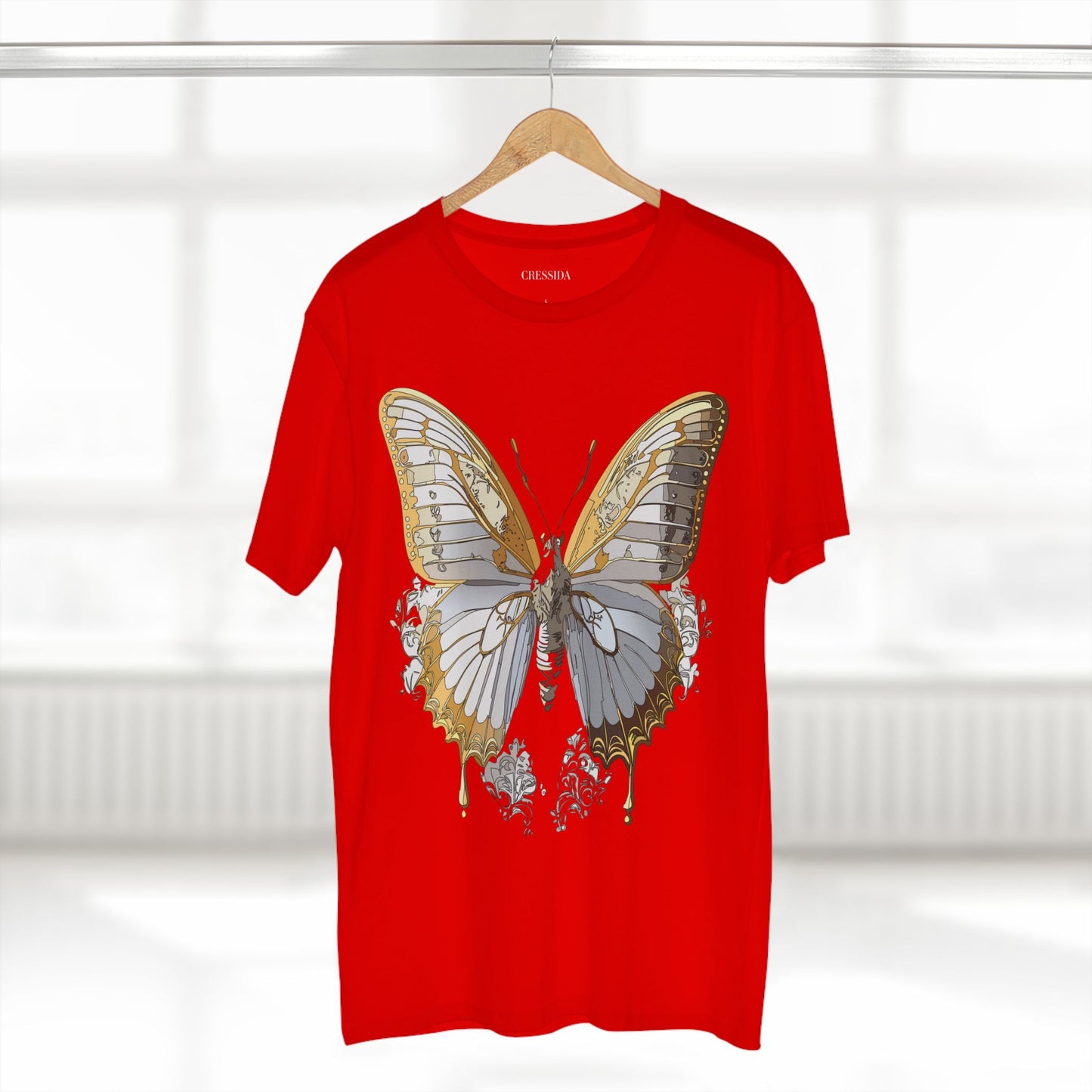 Butterfly shirt, Shirt with Butterfly, Tee Shirt with Antique Butterfly