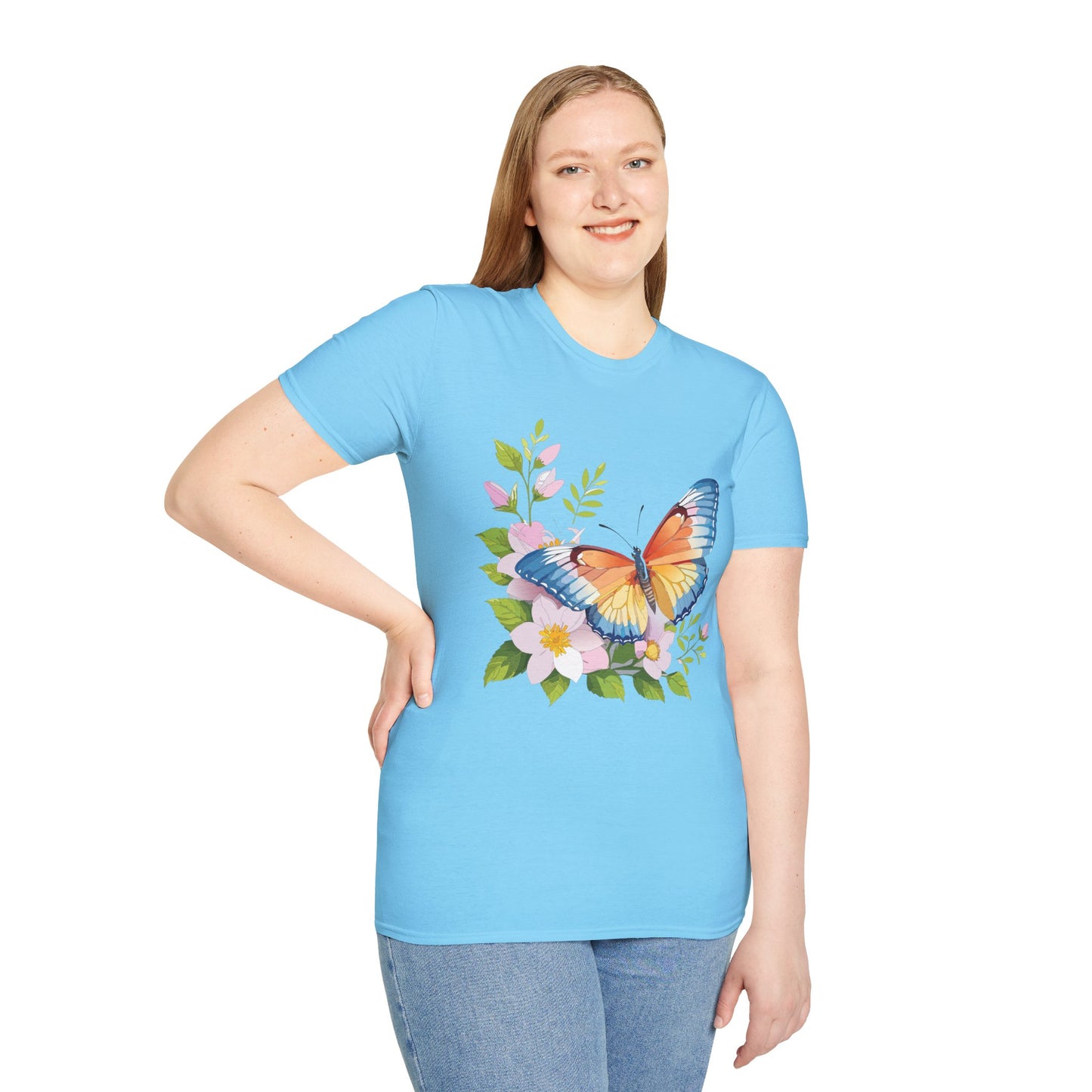 Butterfly Shirt, T Shirt with Butterfly, Monarch Shirt