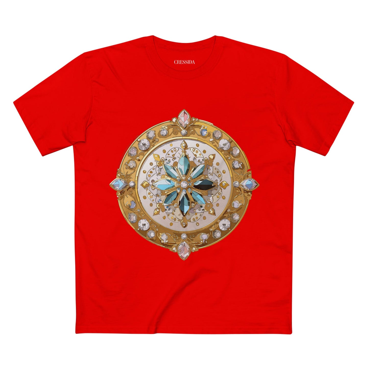 Medallion Shirt, Shirt with Medallion, Tee Shirt with Medal