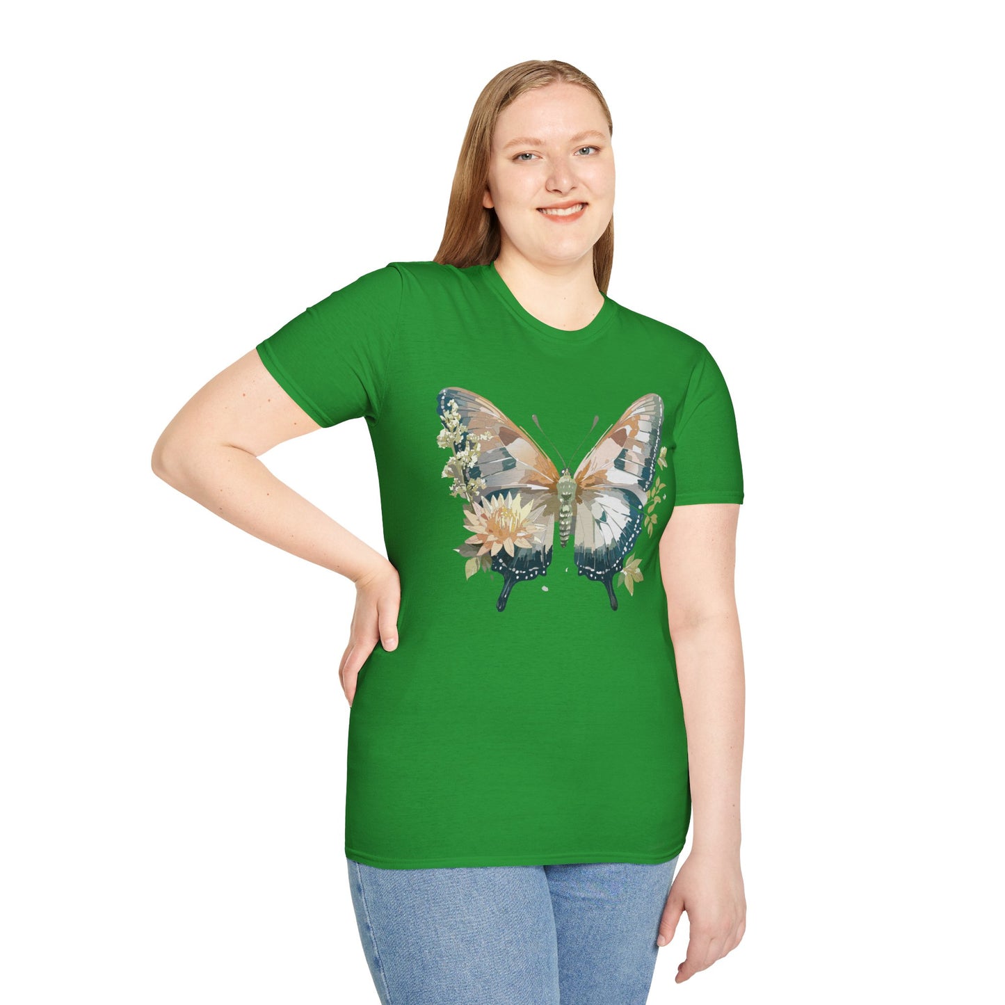 Butterfly Shirt, T Shirt with Butterfly, Monarch Shirt