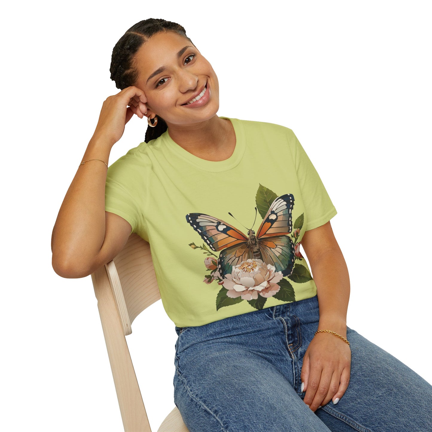 Butterfly Shirt, T Shirt with Butterfly, Monarch Shirt
