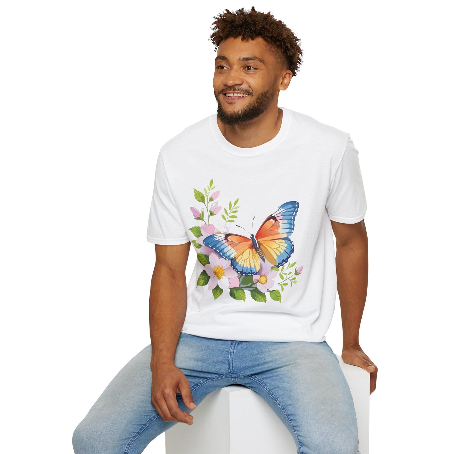 Butterfly Shirt, T Shirt with Butterfly, Monarch Shirt