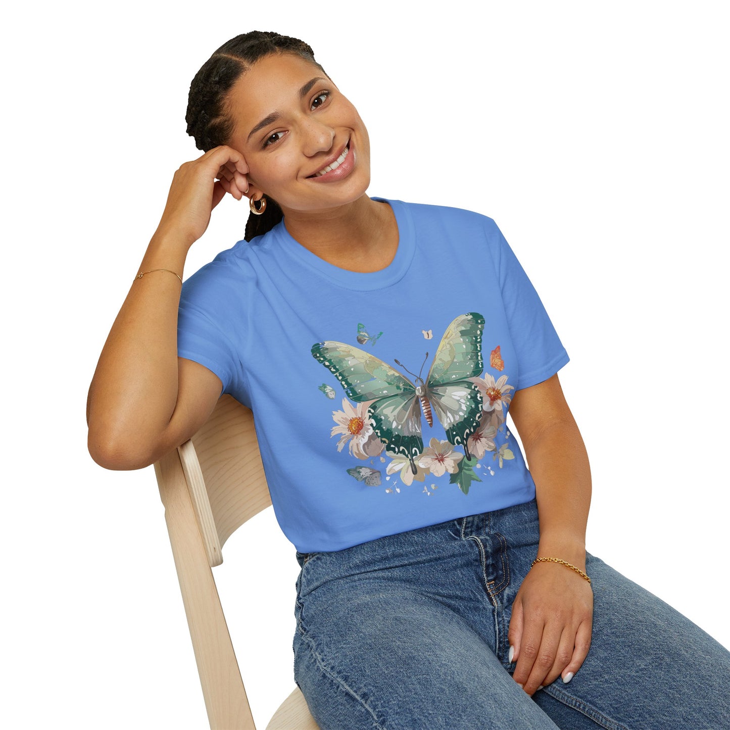 Butterfly Shirt, T Shirt with Butterfly, Monarch Shirt