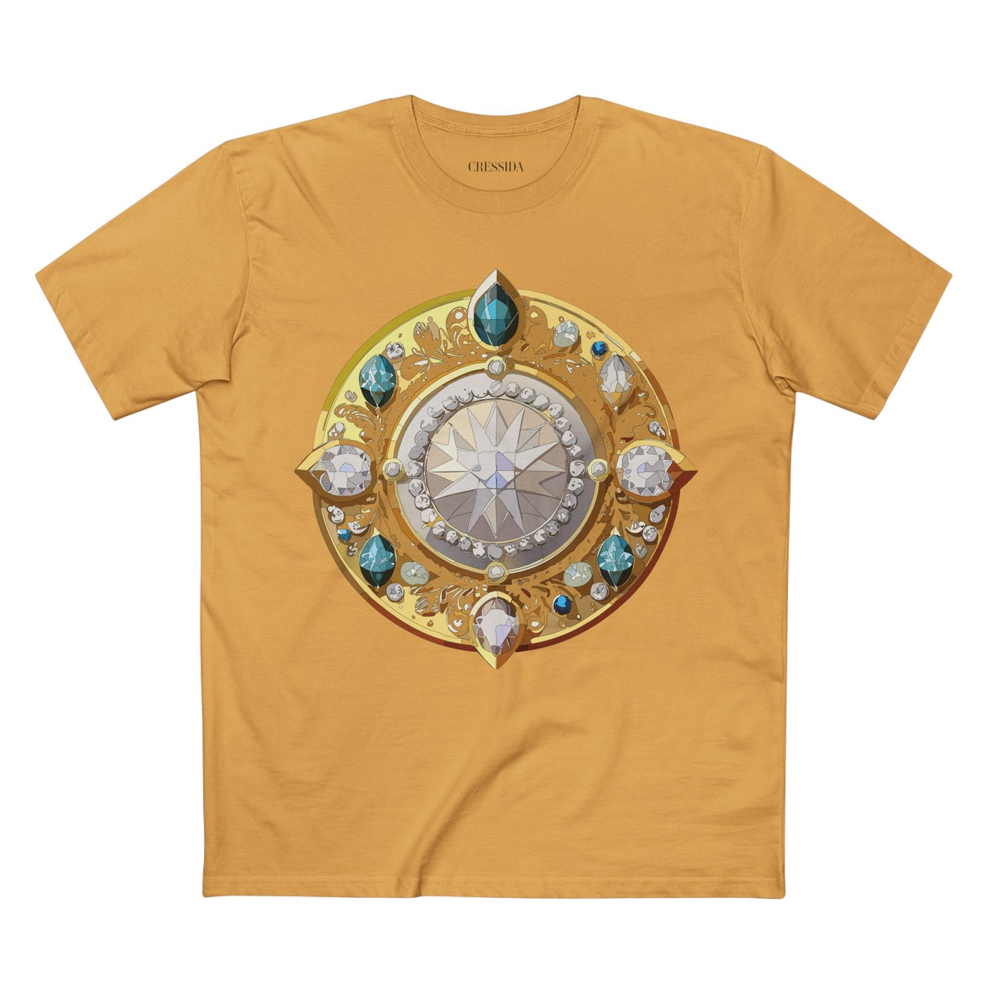 Medallion Shirt, Shirt with Medallion, Tee Shirt with Medal