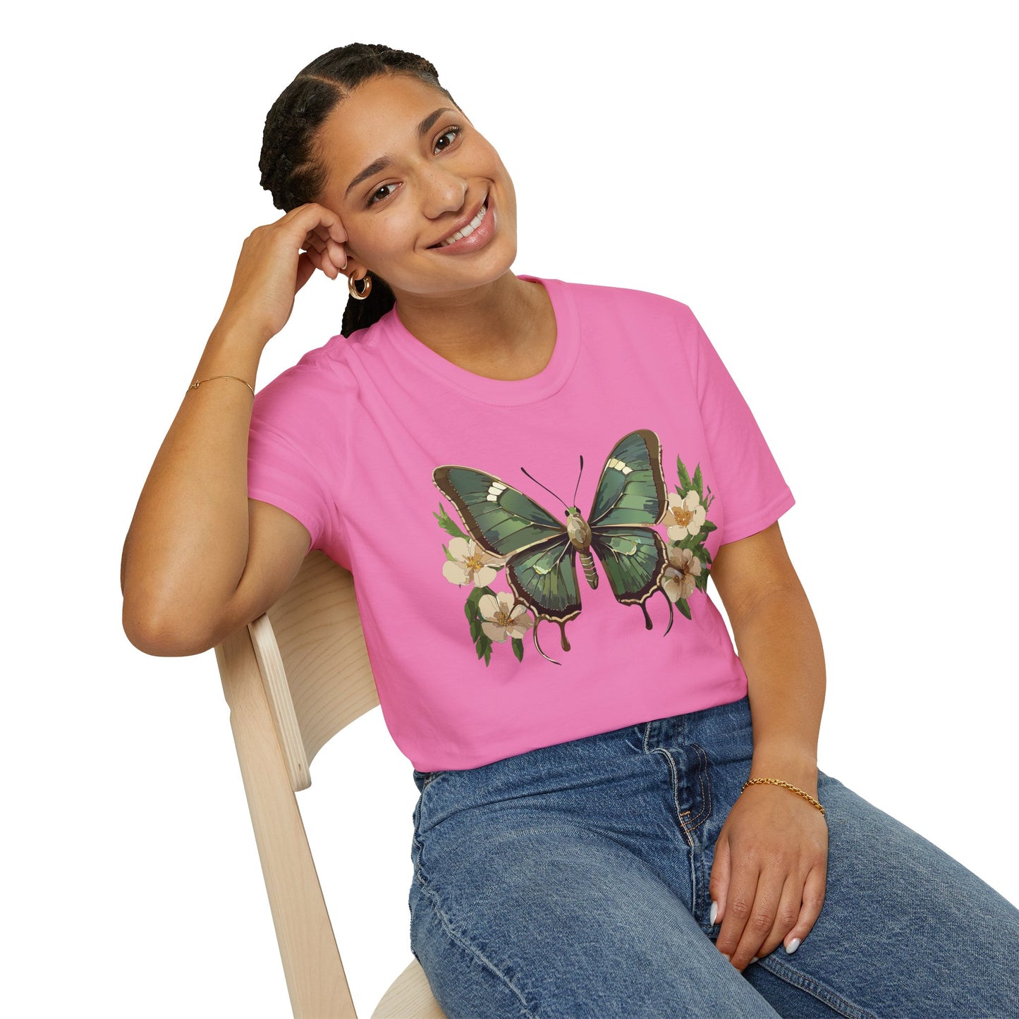 Butterfly Shirt, T Shirt with Butterfly, Monarch Shirt