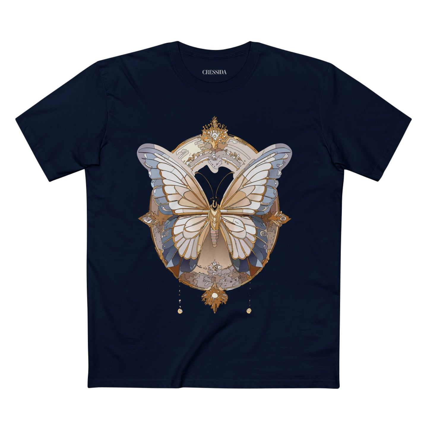 Butterfly shirt, Shirt with Butterfly, Tee Shirt with Antique Butterfly