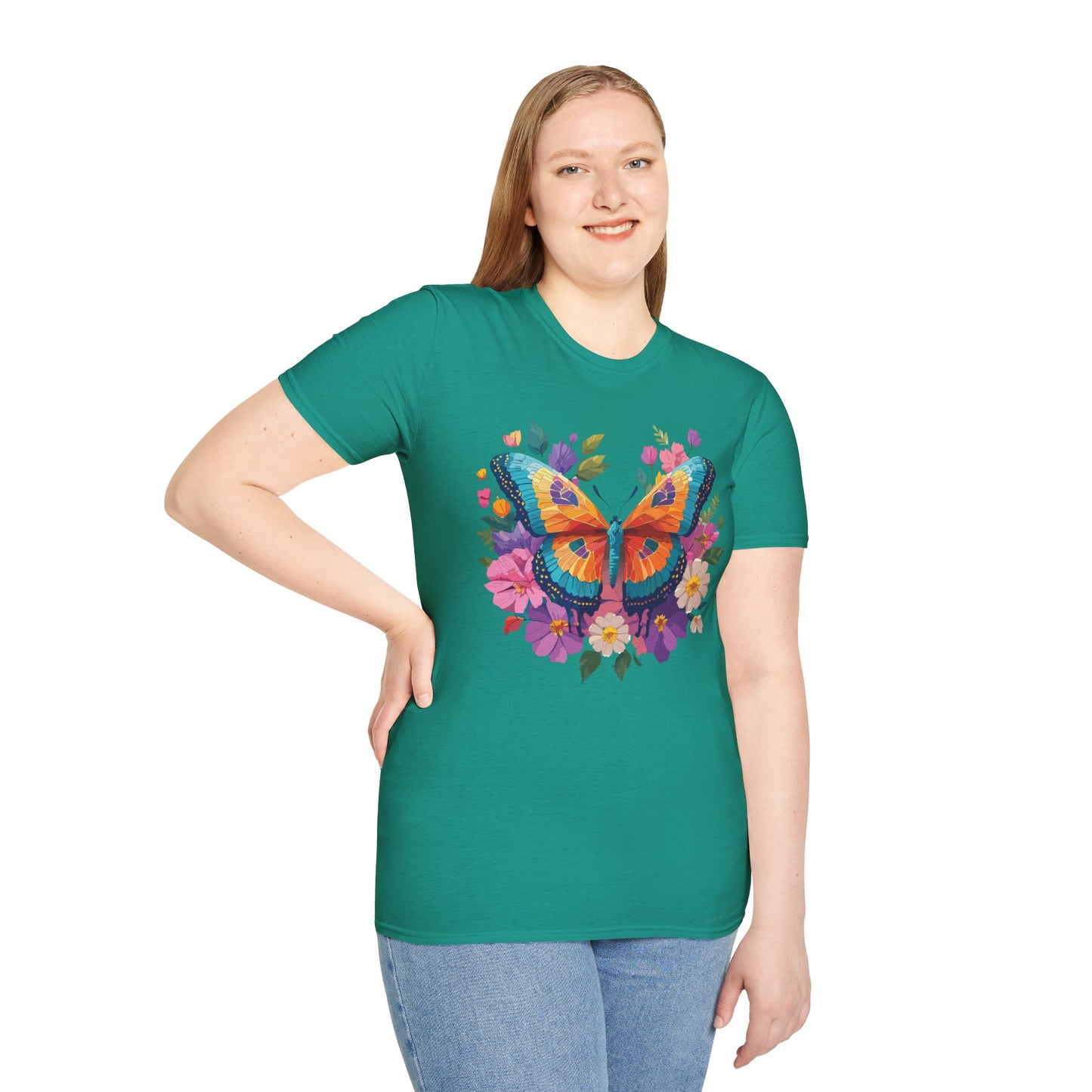 Butterfly Shirt, T Shirt with Butterfly, Monarch Shirt