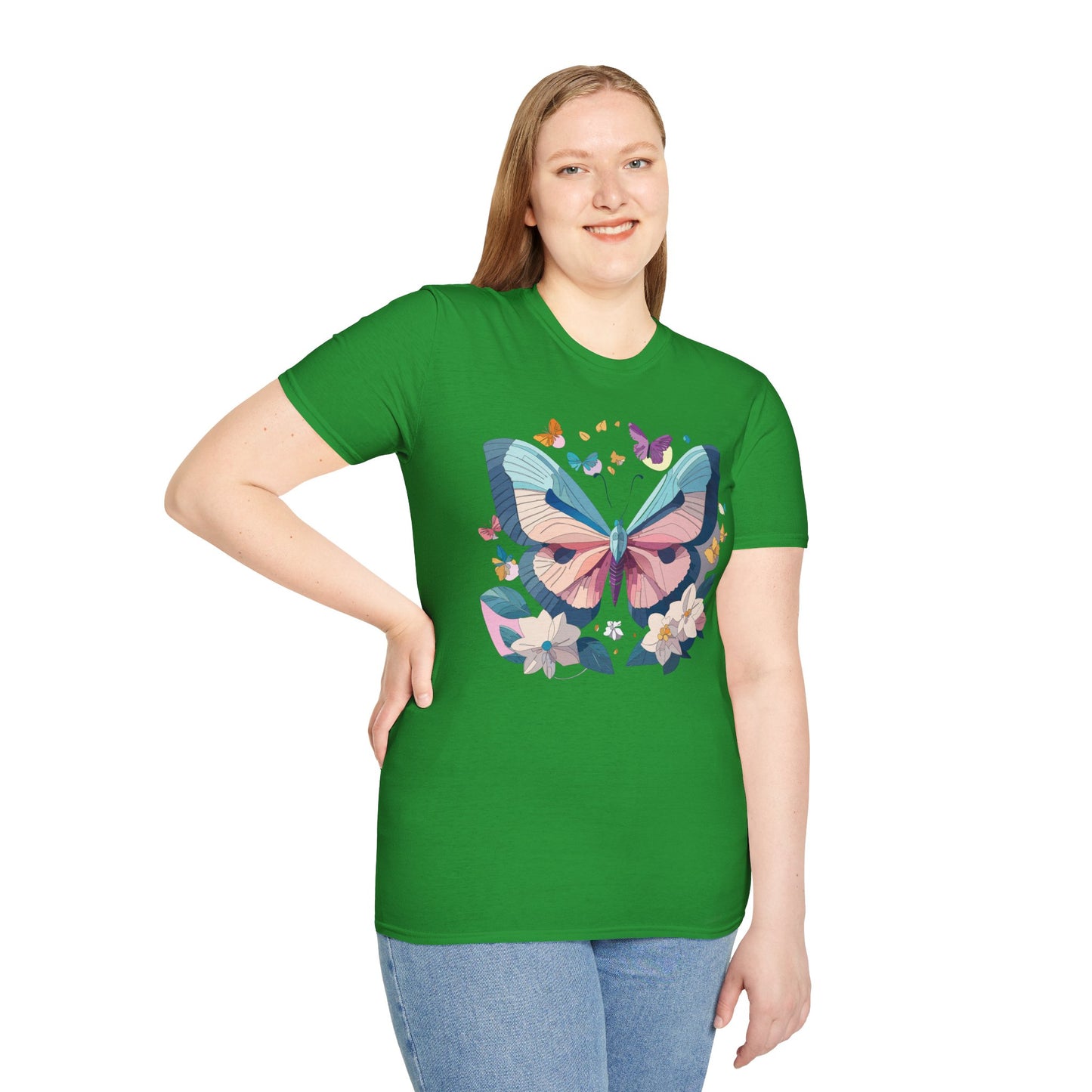 Butterfly Shirt, T Shirt with Butterfly, Monarch Shirt