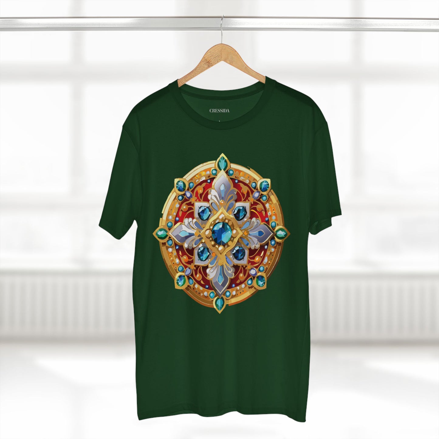 Medallion Shirt, Shirt with Medallion, Tee Shirt with Medal