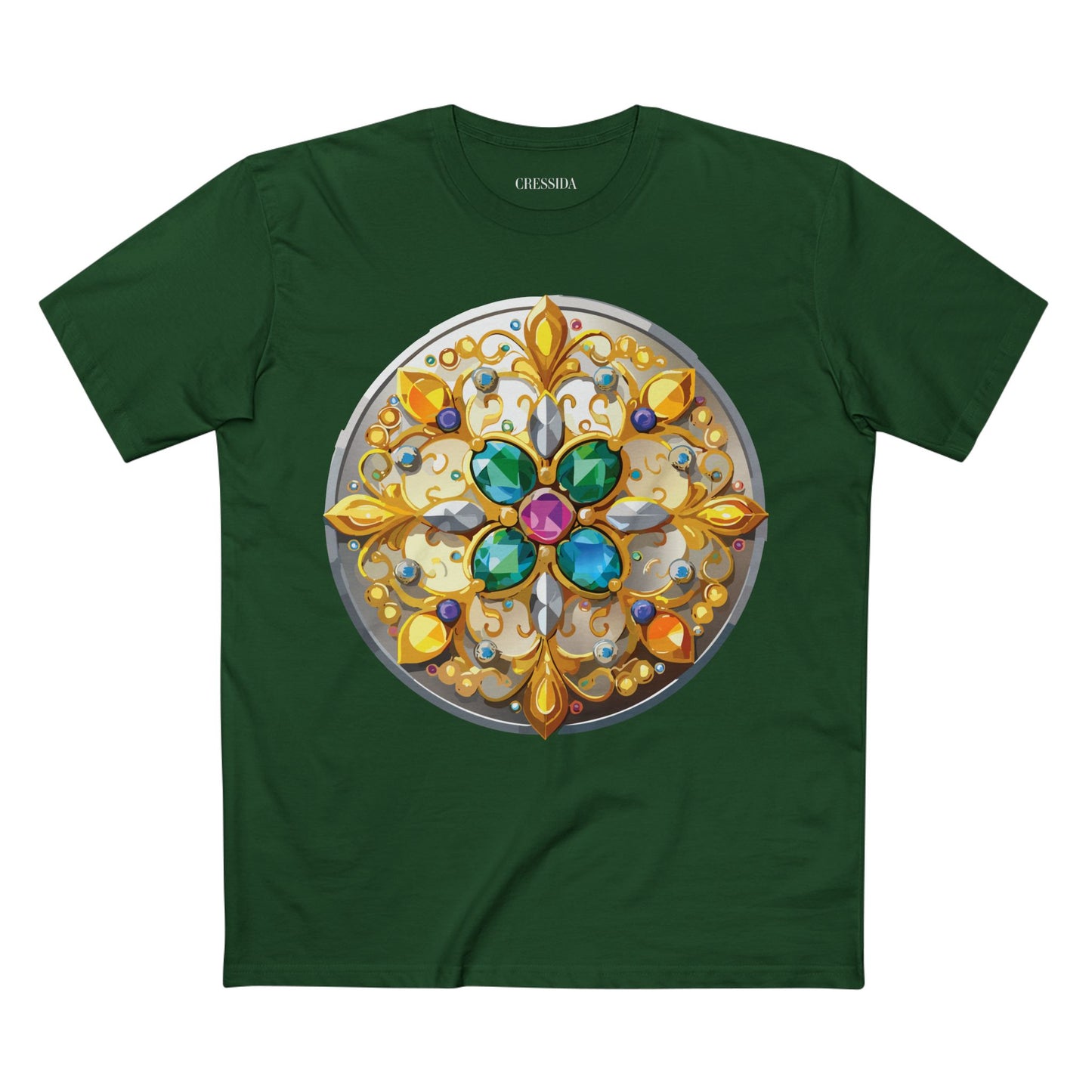 Medallion Shirt, Shirt with Medallion, Tee Shirt with Medal
