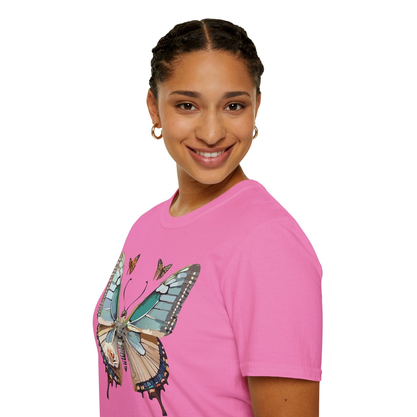 Butterfly Shirt, T Shirt with Butterfly, Monarch Shirt