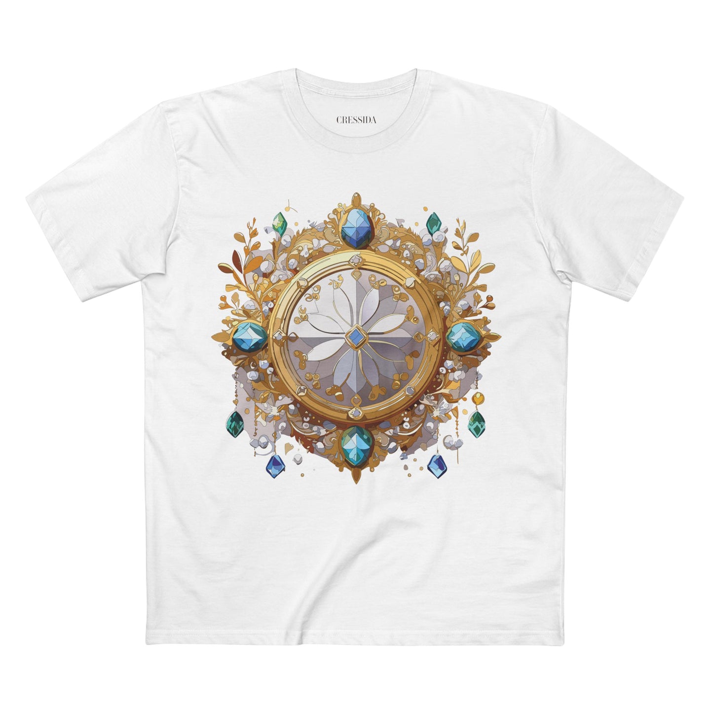 Medallion Shirt, Shirt with Medallion, Tee Shirt with Medal