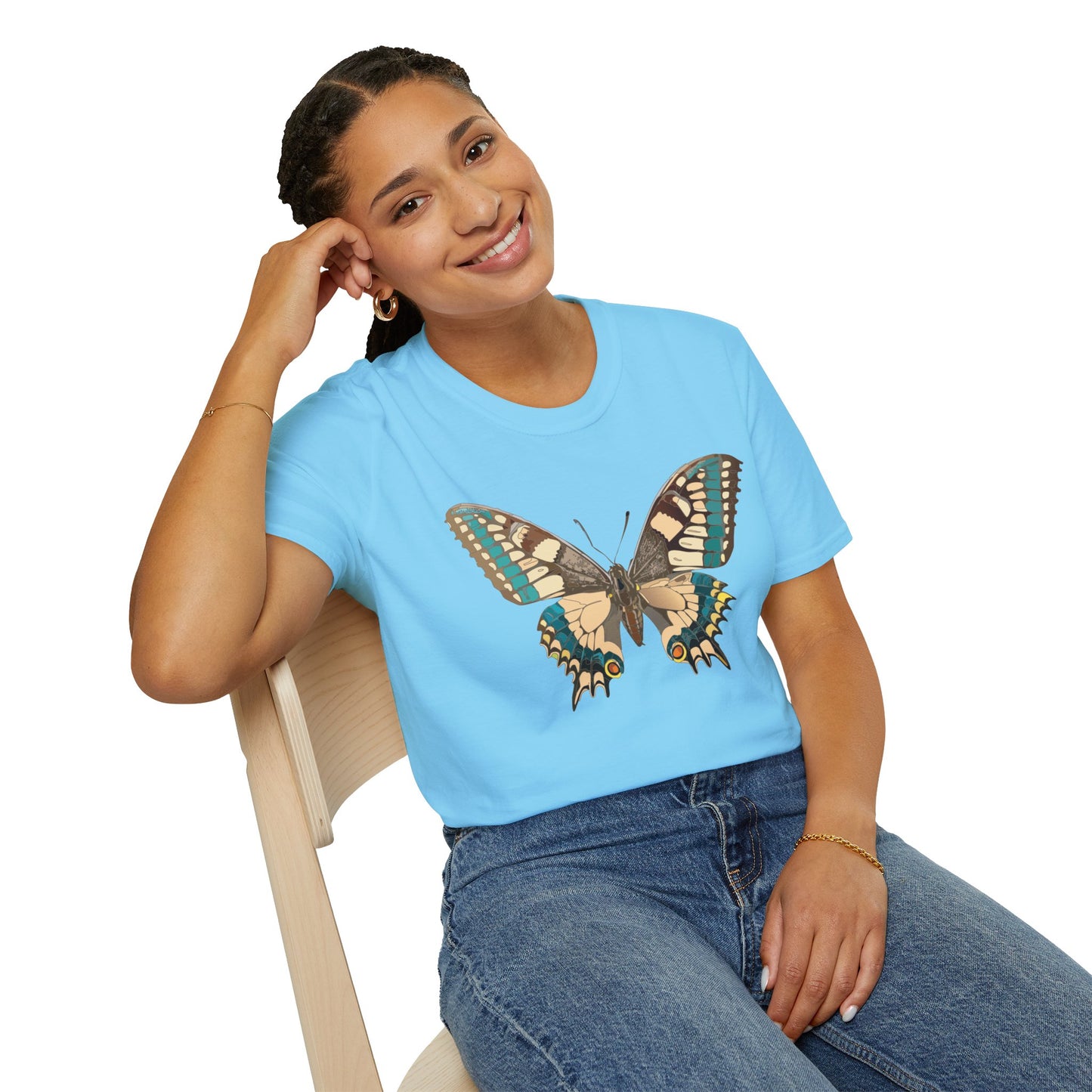 Butterfly Shirt, T Shirt with Butterfly, Monarch Shirt