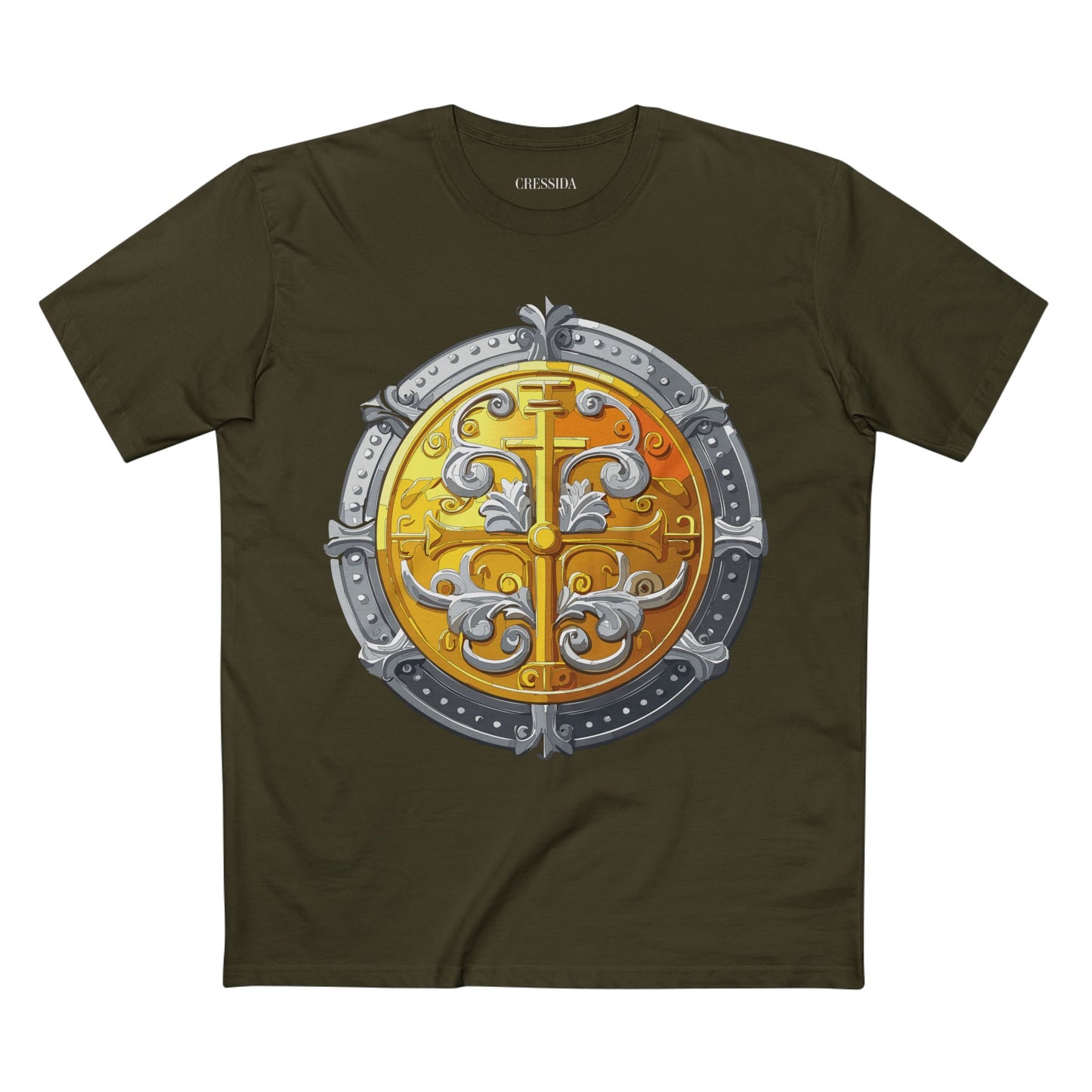 Coin Shirt, Shirt with Coin, Tee Shirt with Antique Coin