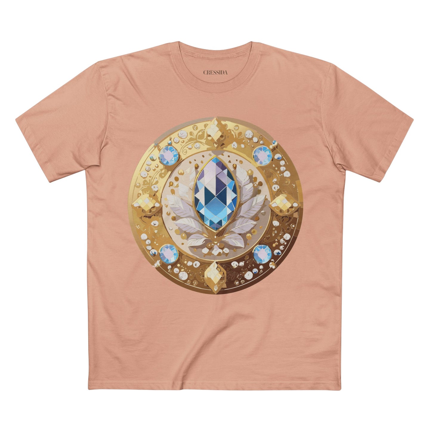Medallion Shirt, Shirt with Medallion, Tee Shirt with Medal