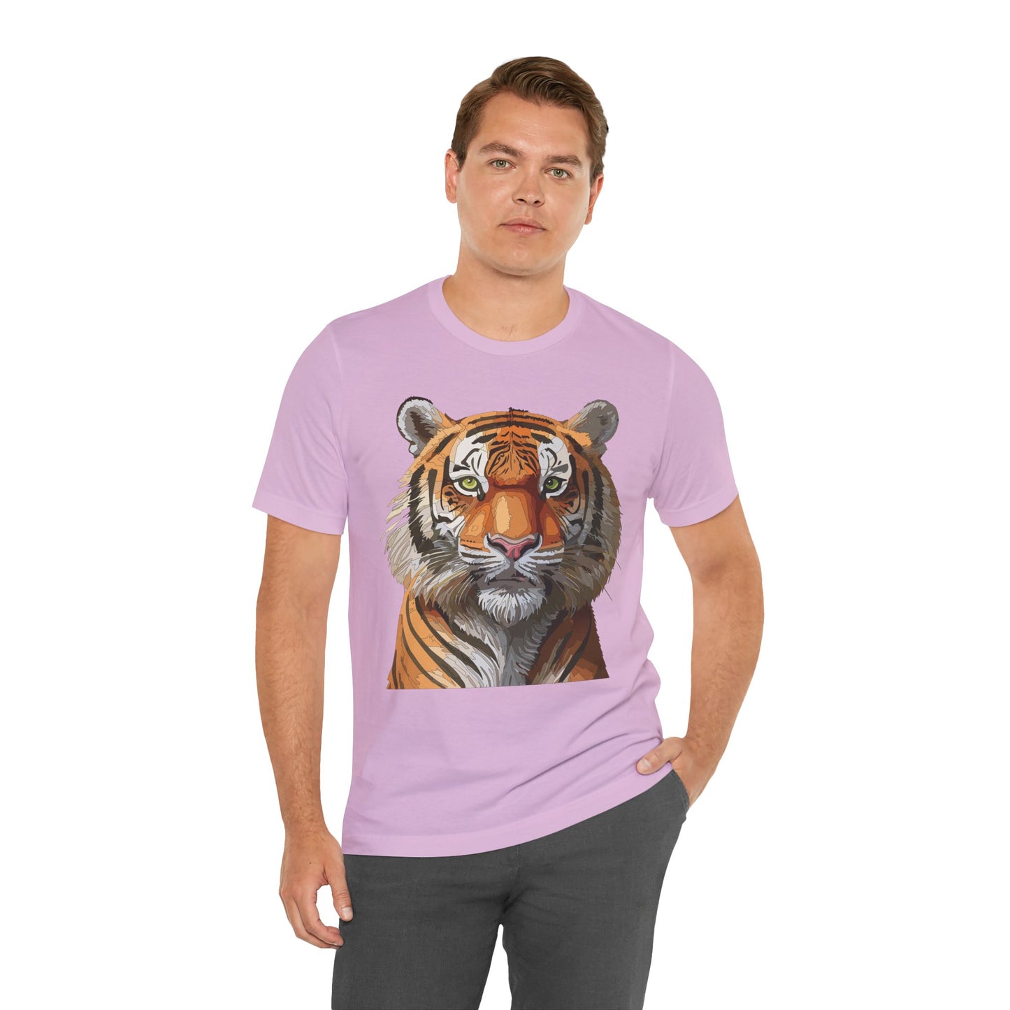 Unisex Animal Shirt, Tee Shirt with Animals, Art Design Tee Shirt, Wild Animals Shirt