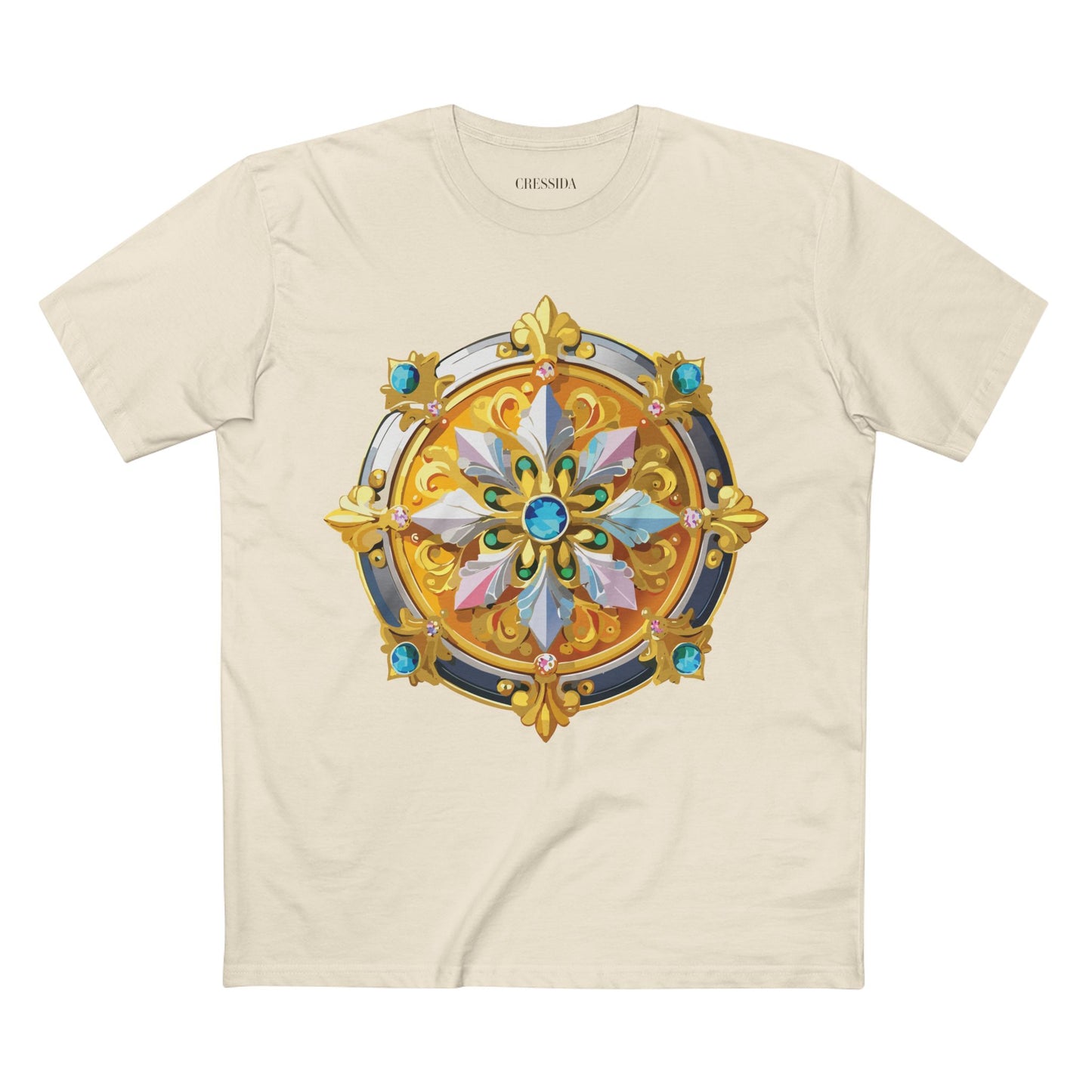 Medallion Shirt, Shirt with Medallion, Tee Shirt with Medal