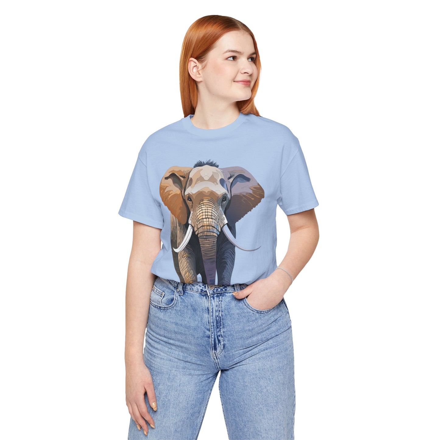 Unisex Animal Shirt, Tee Shirt with Animals, Art Design Tee Shirt, Wild Animals Shirt