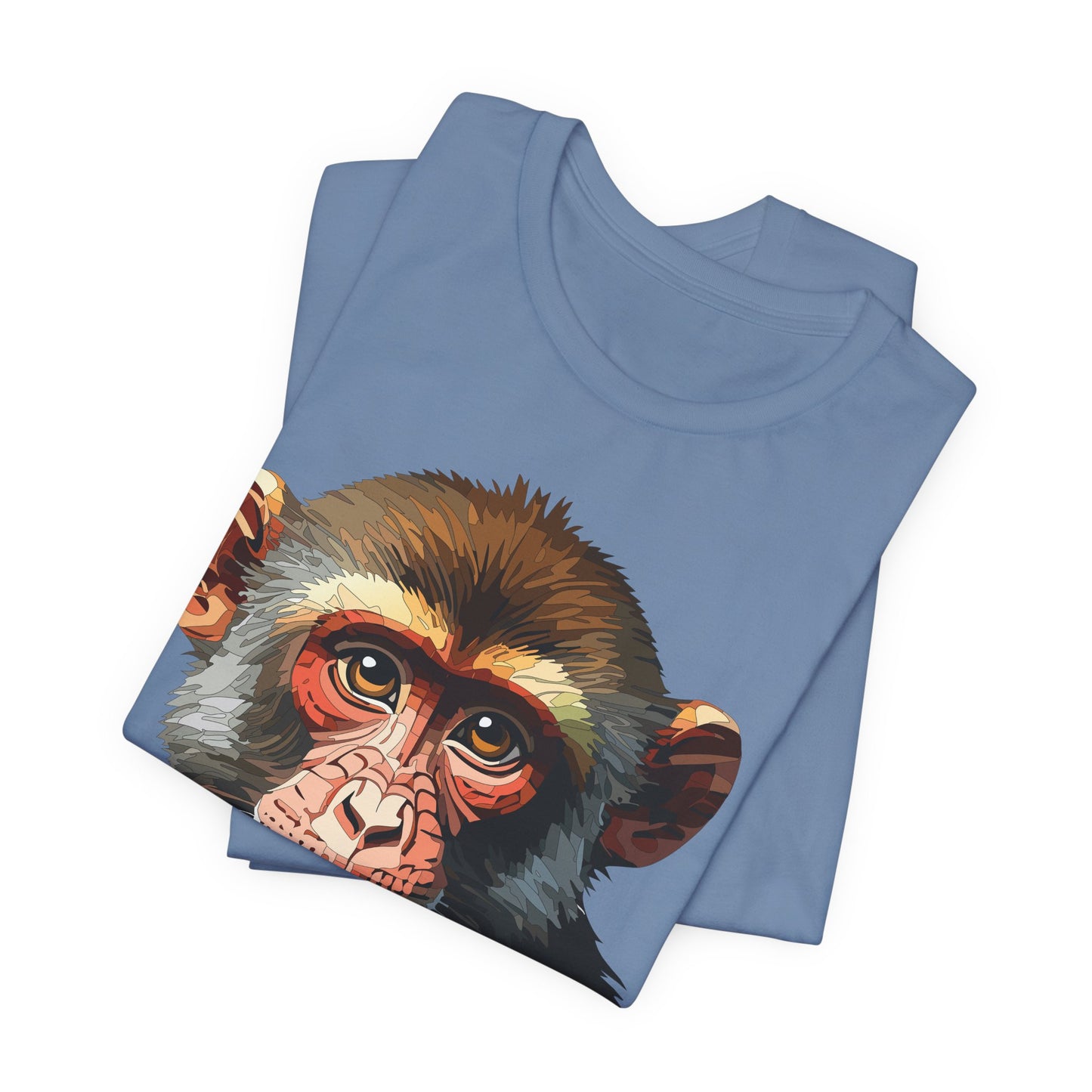 Unisex Animal Shirt, Tee Shirt with Animals, Art Design Tee Shirt, Wild Animals Shirt