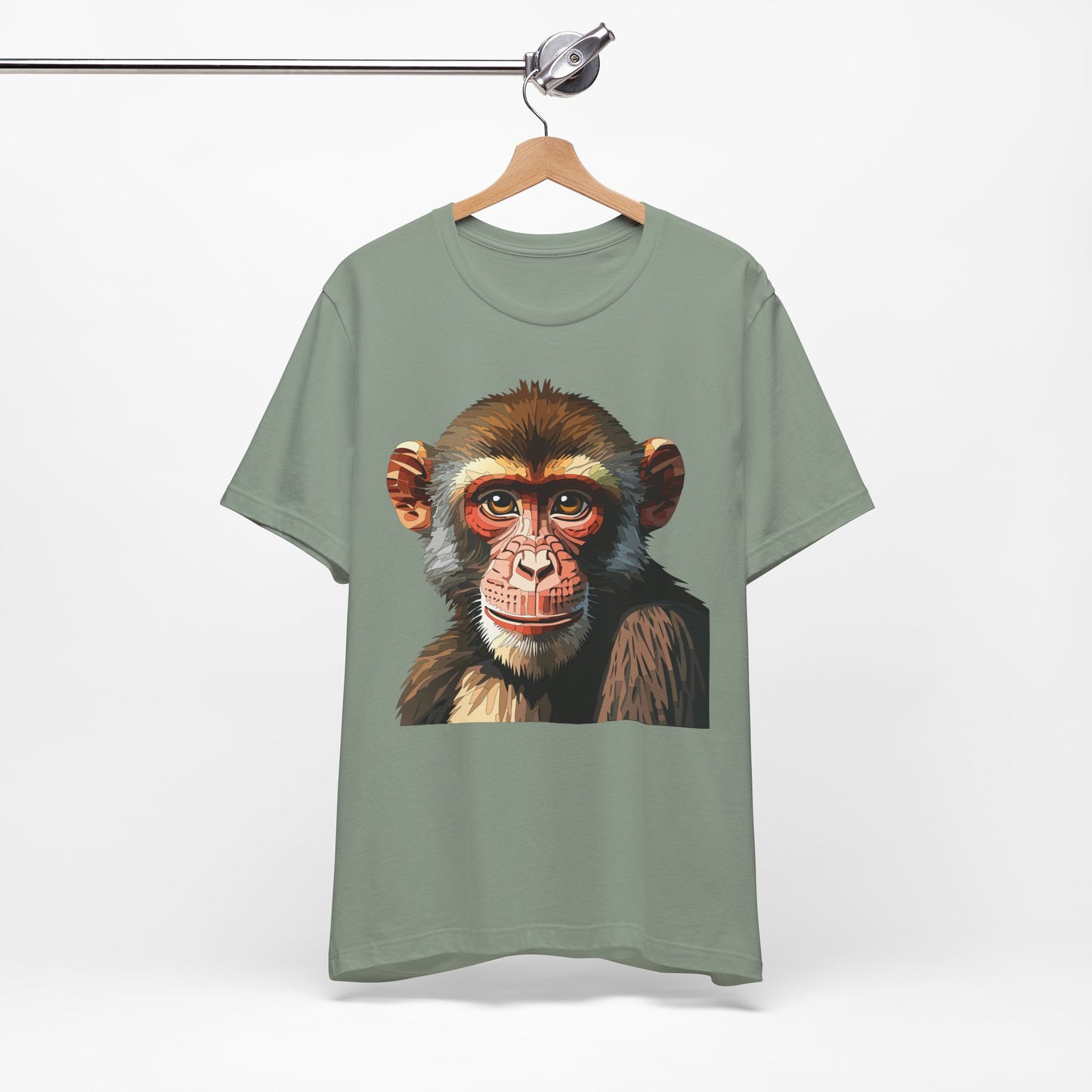 Unisex Animal Shirt, Tee Shirt with Animals, Art Design Tee Shirt, Wild Animals Shirt