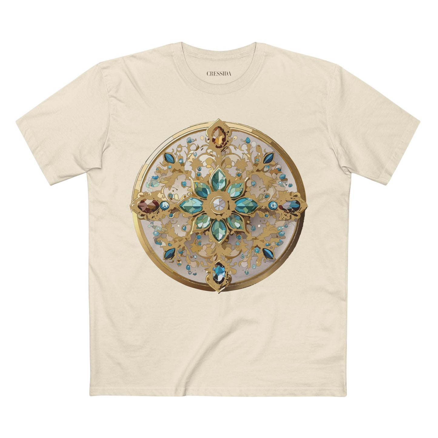 Medallion Shirt, Shirt with Medallion, Tee Shirt with Medal