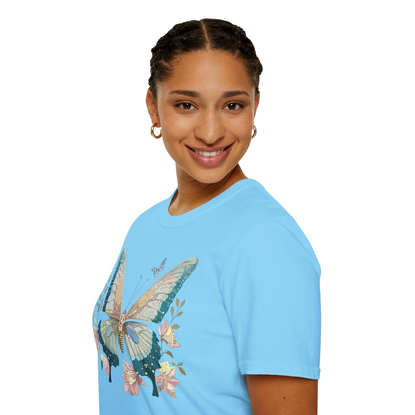 Butterfly Shirt, T Shirt with Butterfly, Monarch Shirt