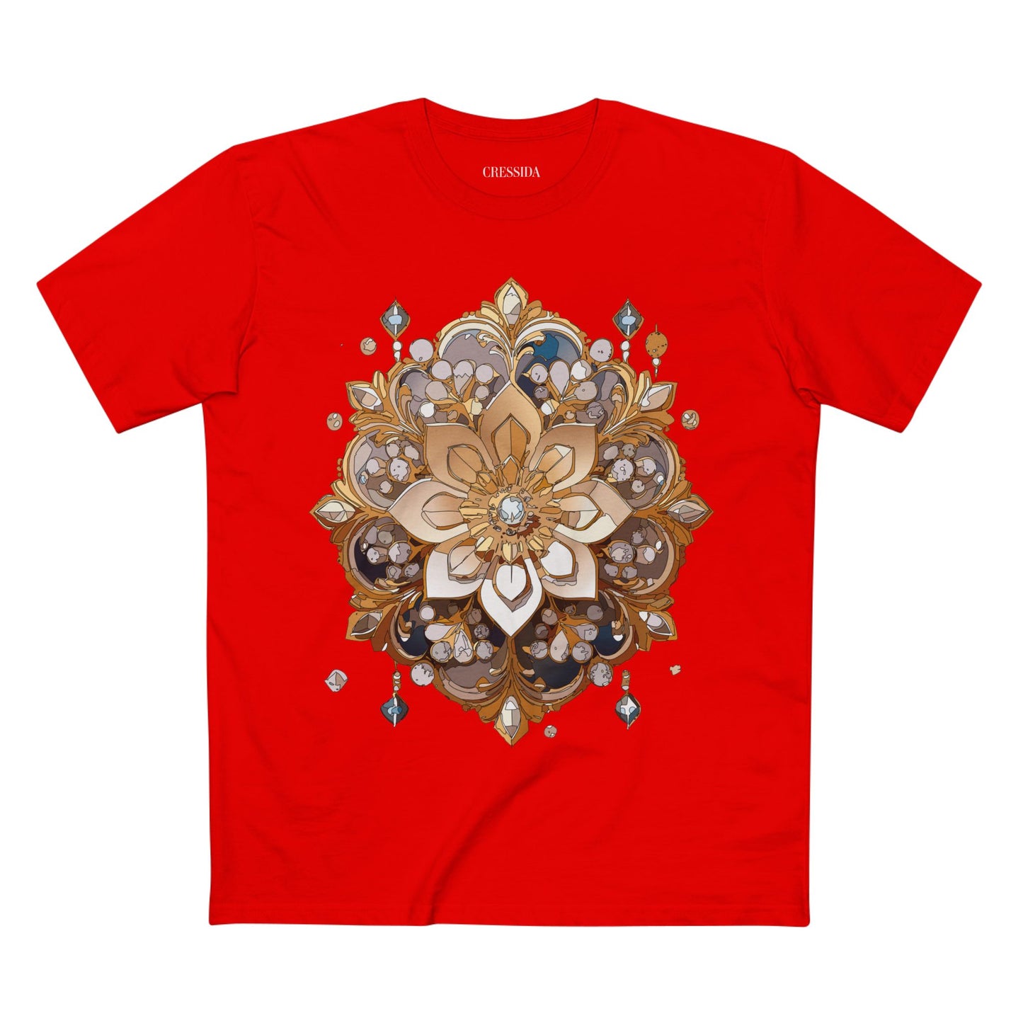 Floral Shirt, Shirt with Flower, Tee Shirt with Antique Flower