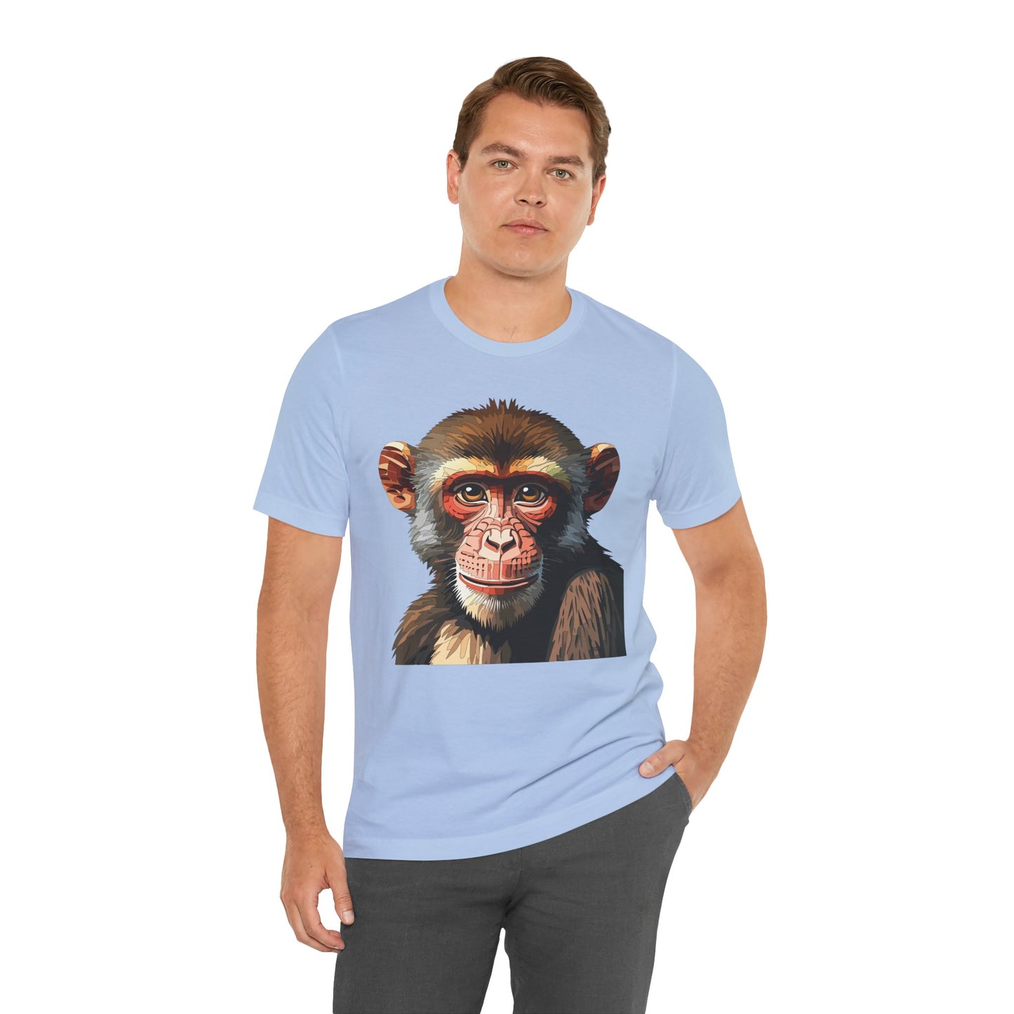 Unisex Animal Shirt, Tee Shirt with Animals, Art Design Tee Shirt, Wild Animals Shirt