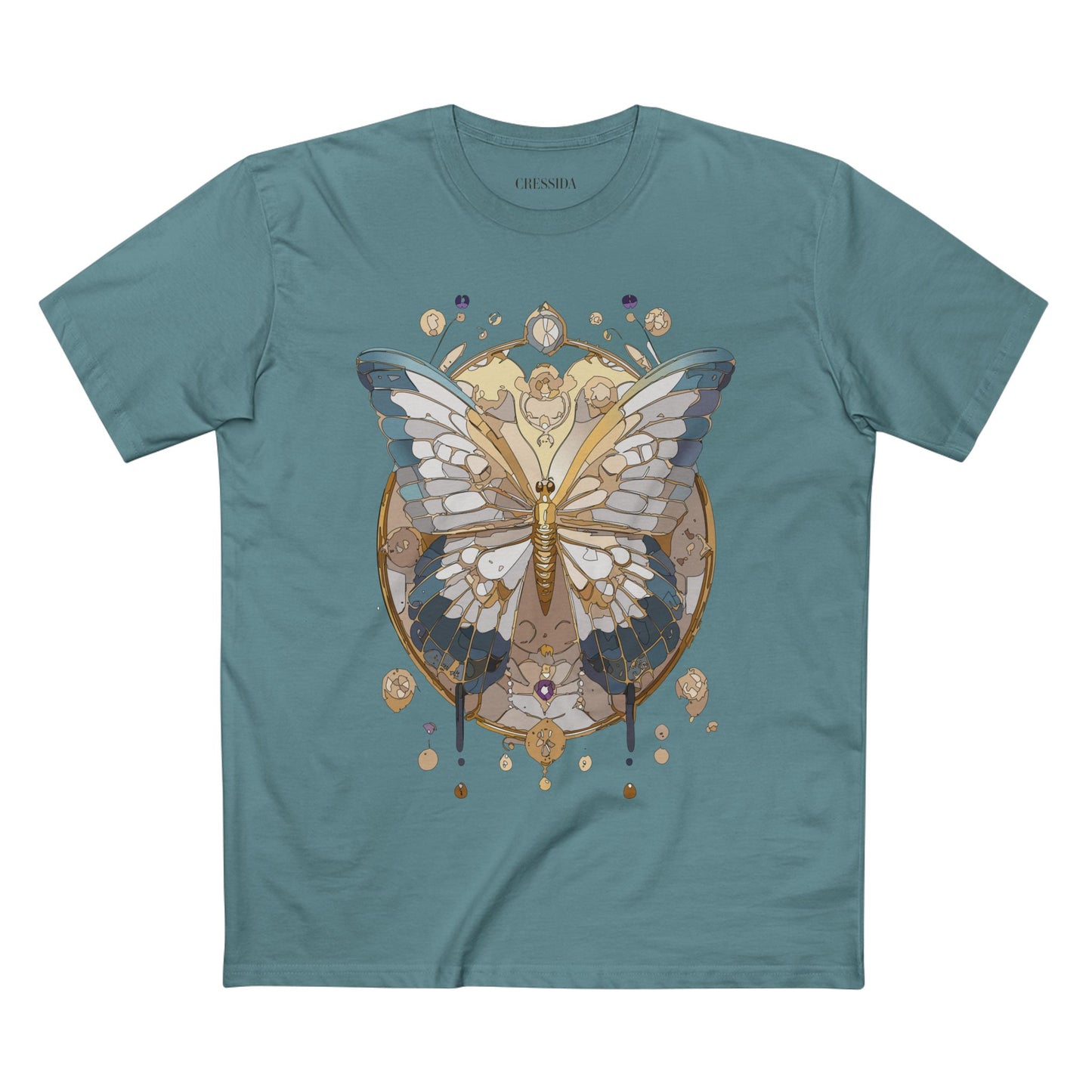 Butterfly shirt, Shirt with Butterfly, Tee Shirt with Antique Butterfly