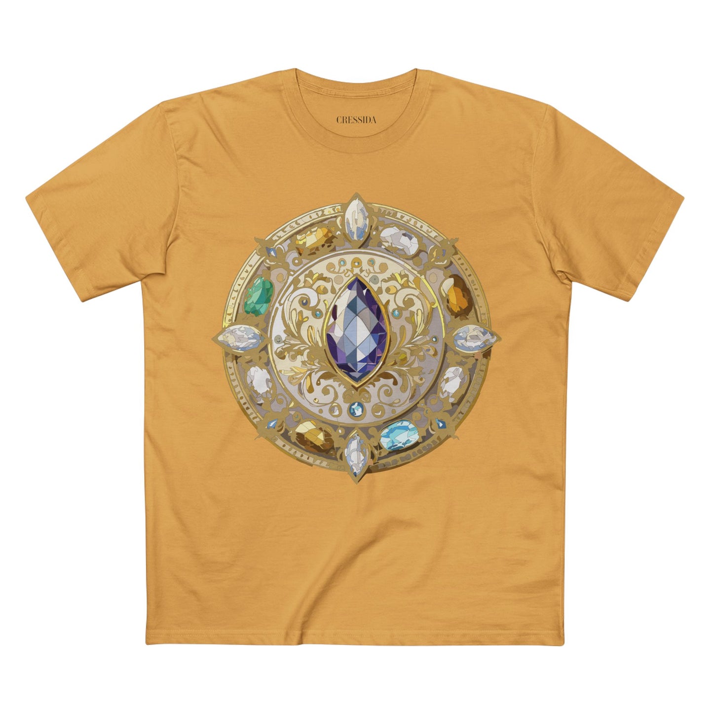 Medallion Shirt, Shirt with Medallion, Tee Shirt with Medal