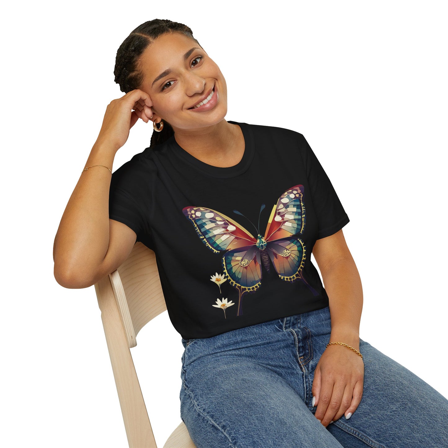 Butterfly Shirt, T Shirt with Butterfly, Monarch Shirt