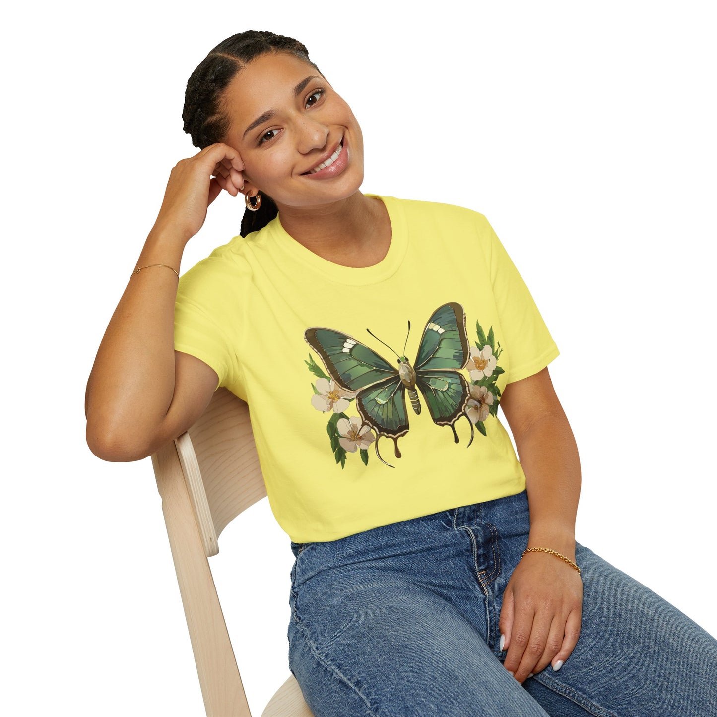 Butterfly Shirt, T Shirt with Butterfly, Monarch Shirt
