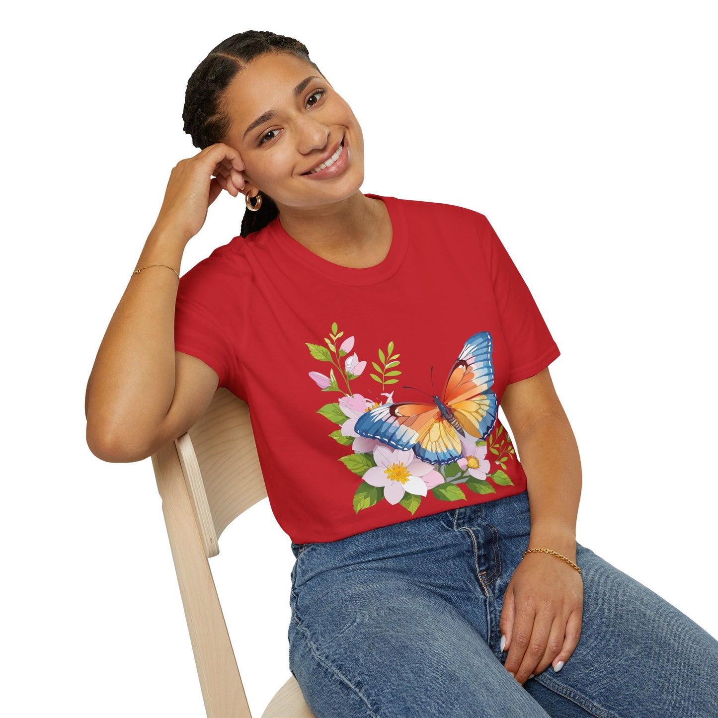 Butterfly Shirt, T Shirt with Butterfly, Monarch Shirt