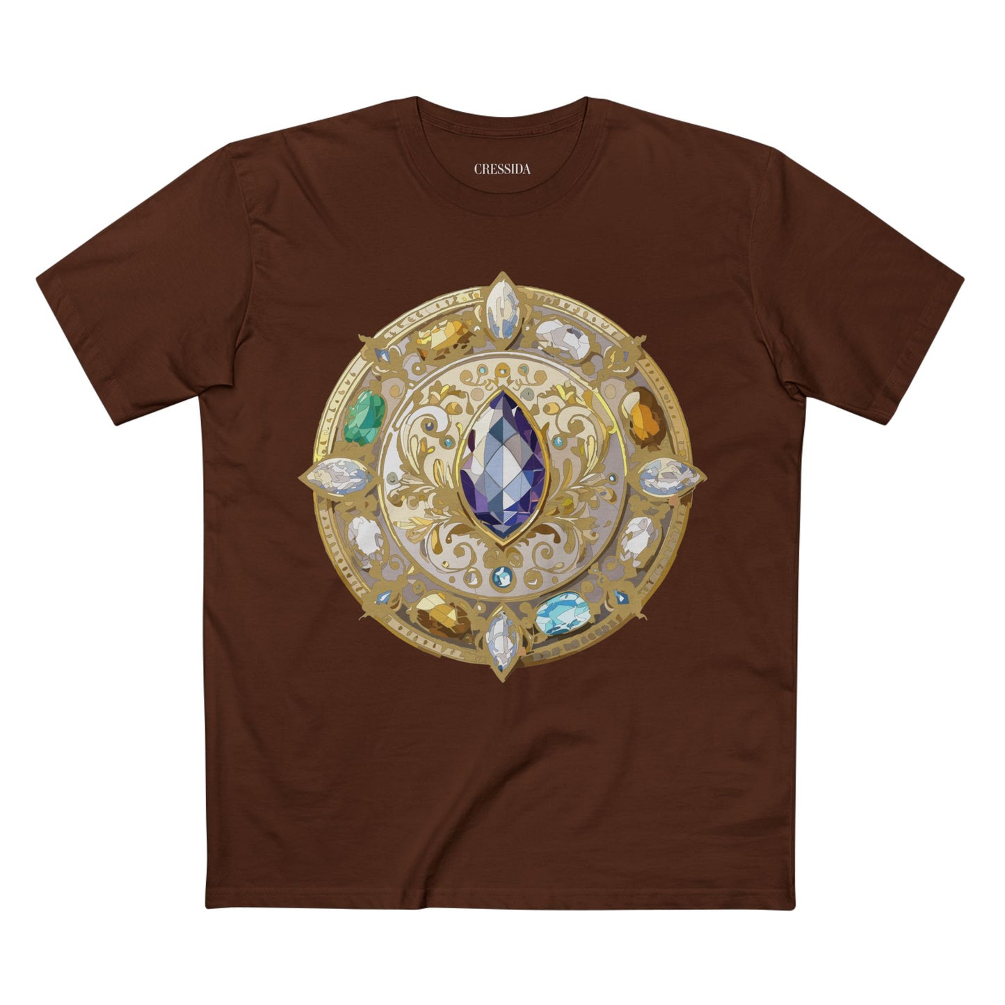 Medallion Shirt, Shirt with Medallion, Tee Shirt with Medal